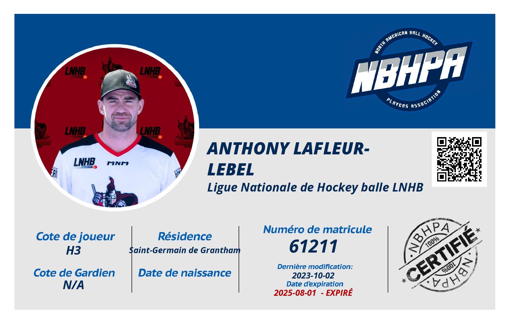 Anthony Lafleur-Lebel