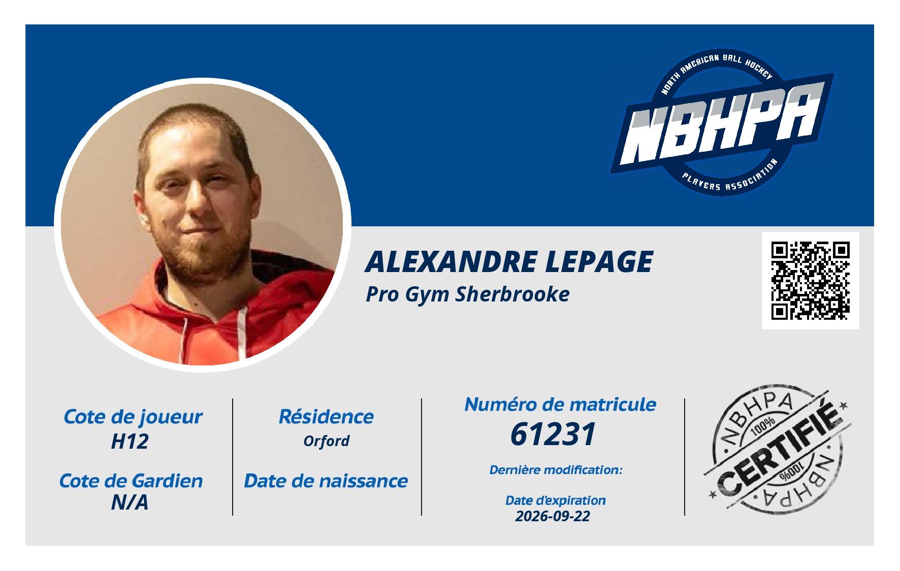 Alexandre Lepage