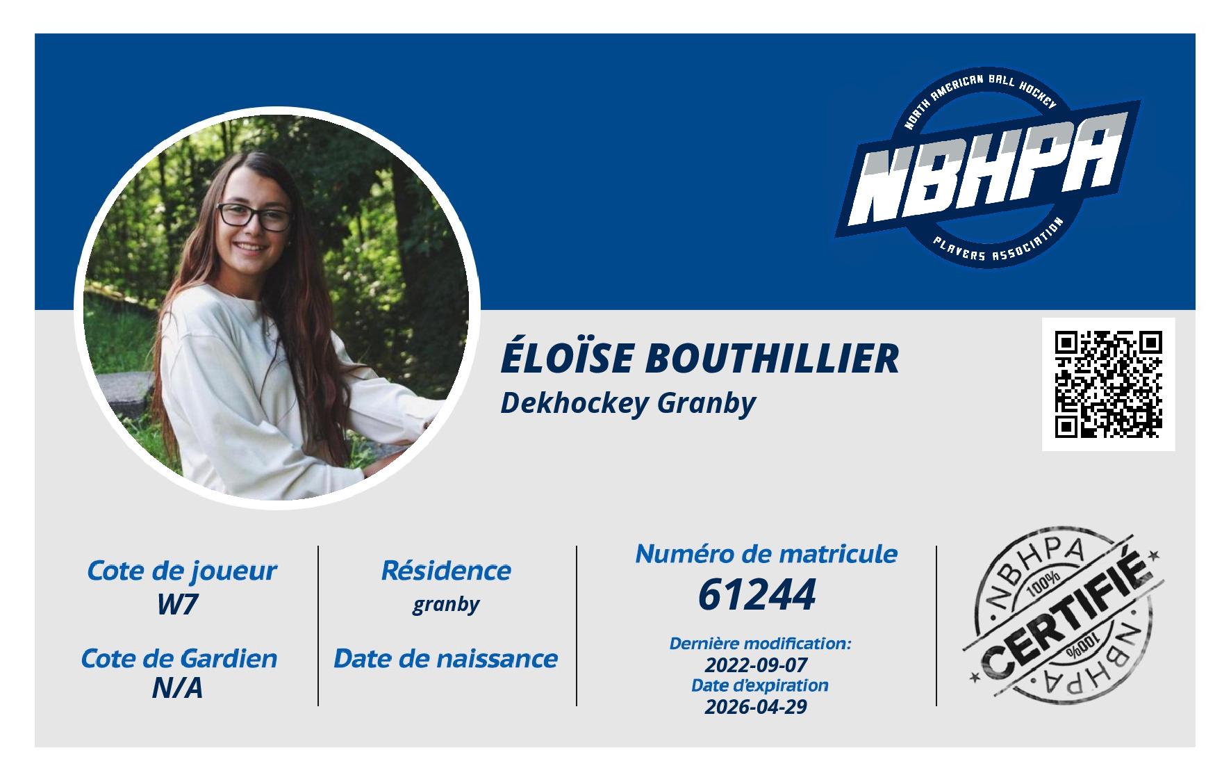 Éloïse Bouthillier
