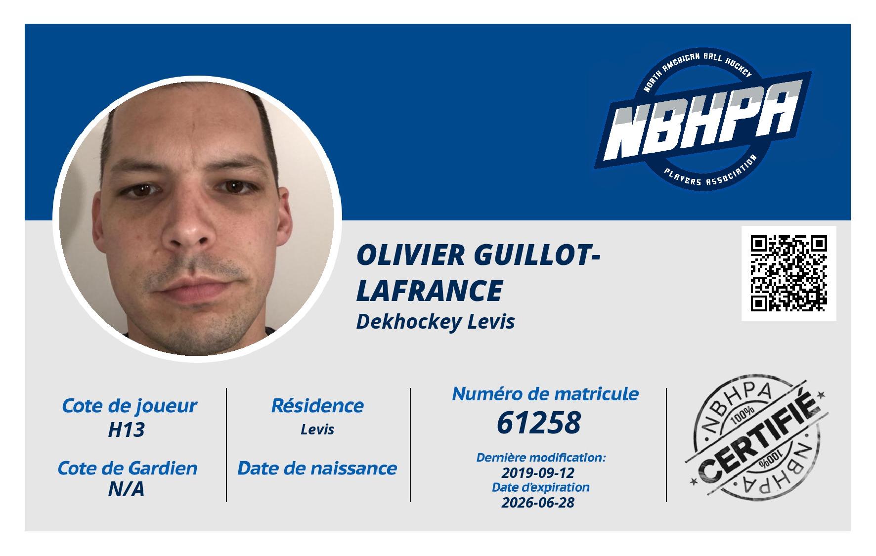 Olivier Guillot-Lafrance