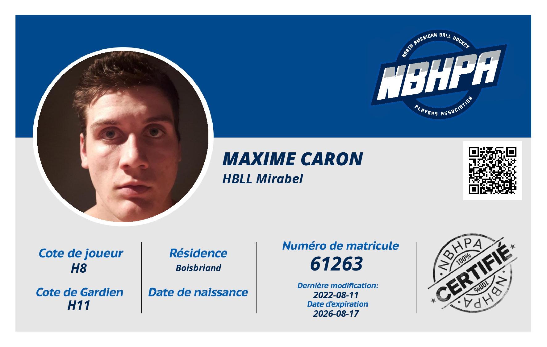 Maxime Caron