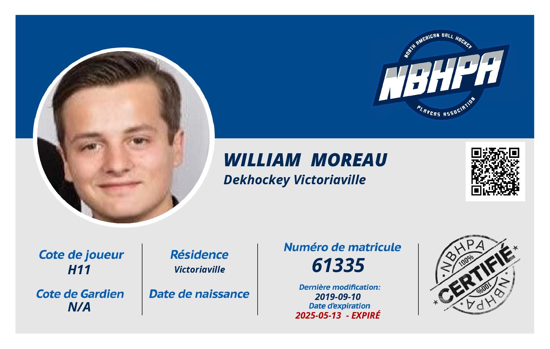 William  Moreau