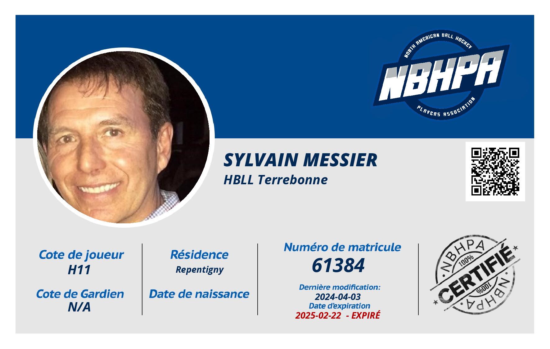 Sylvain Messier