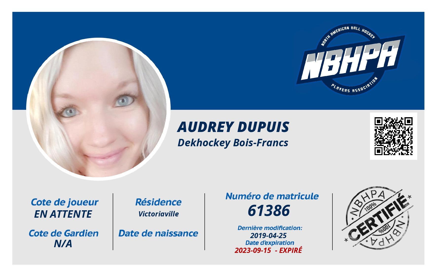 Audrey Dupuis
