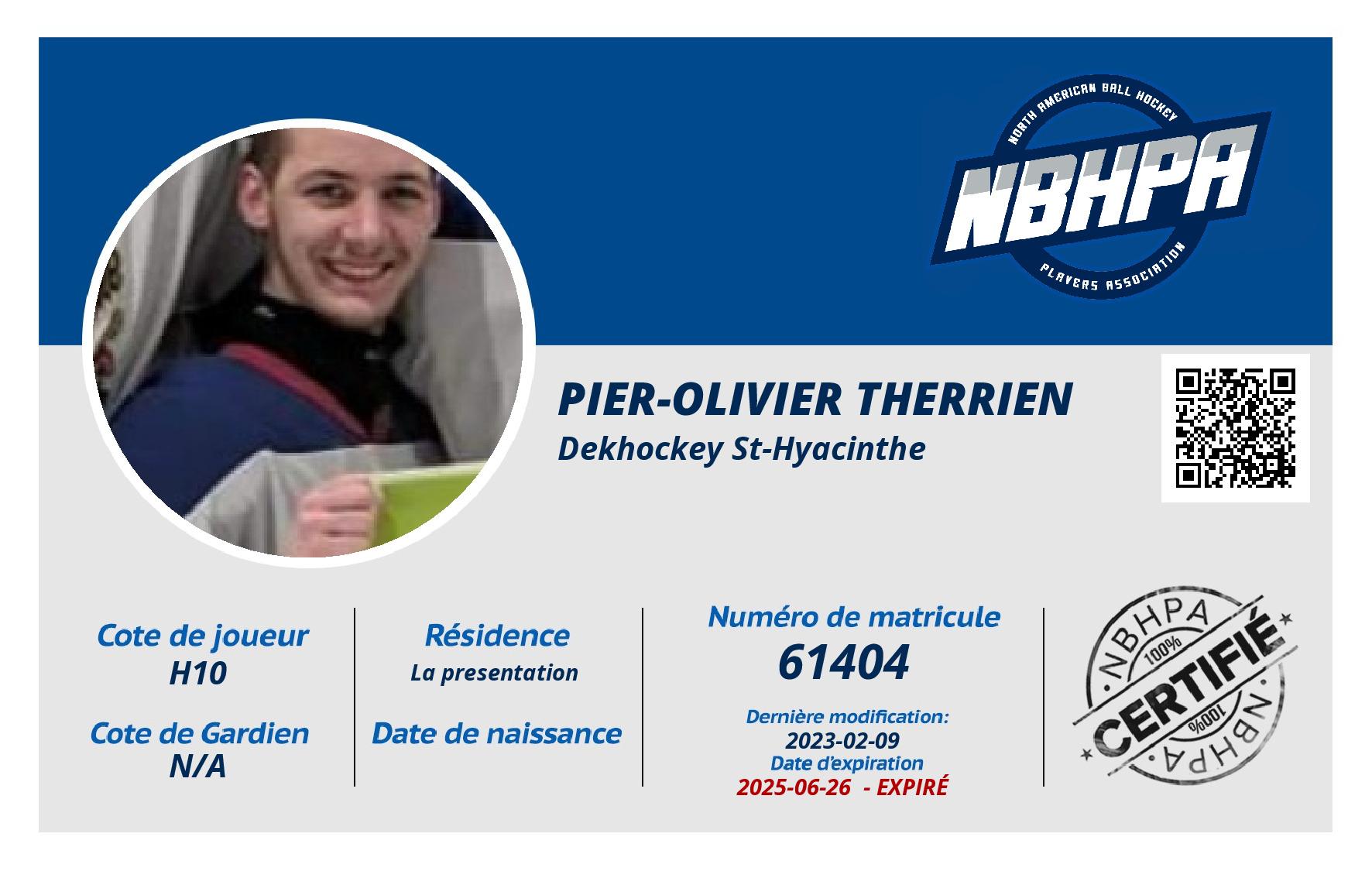 Pier-Olivier Therrien