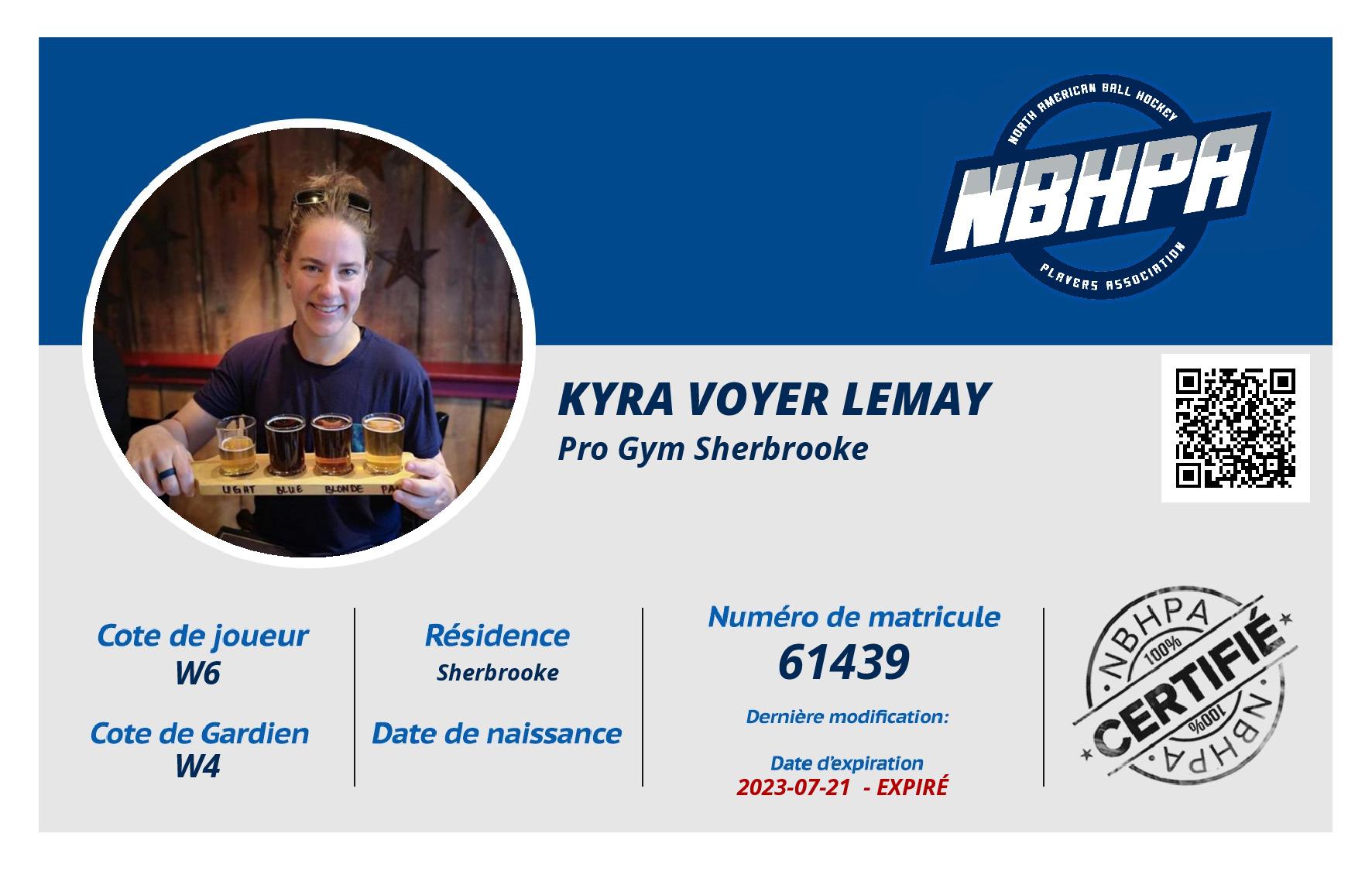 Kyra Voyer Lemay