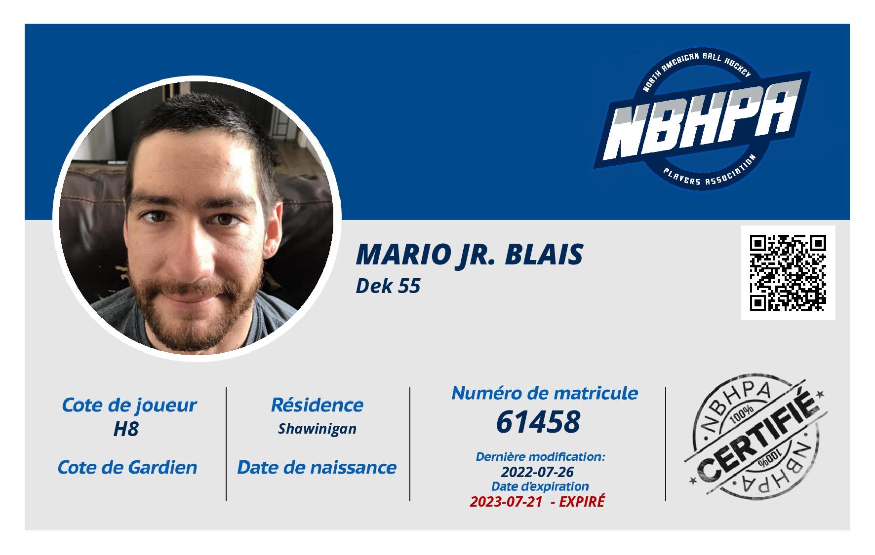 Mario Jr. Blais