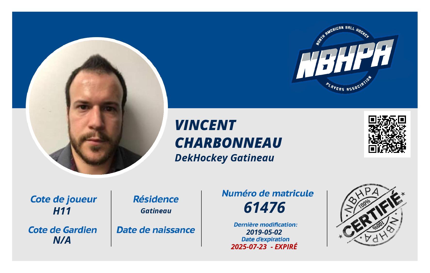 Vincent  Charbonneau