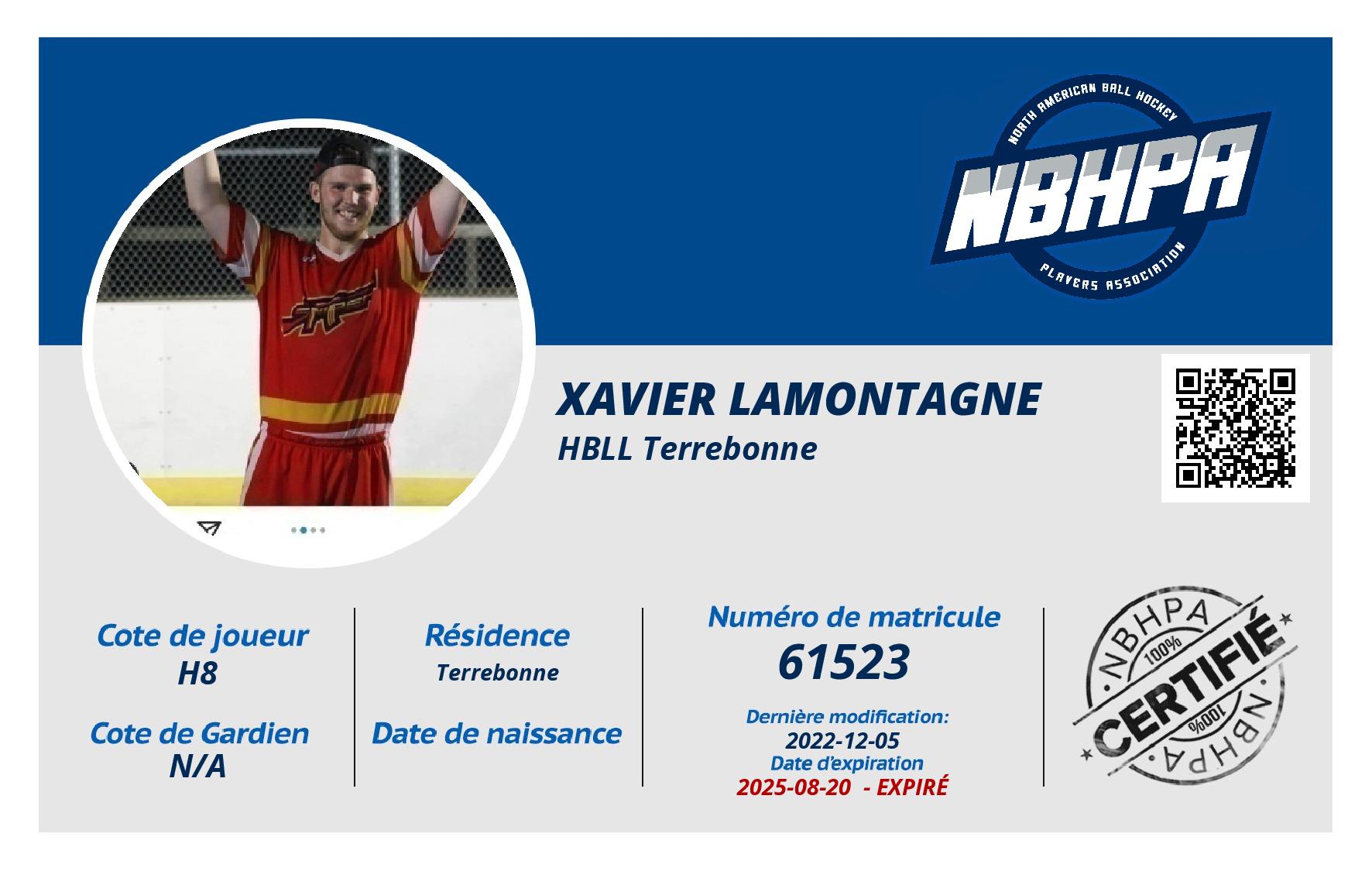 Xavier Lamontagne