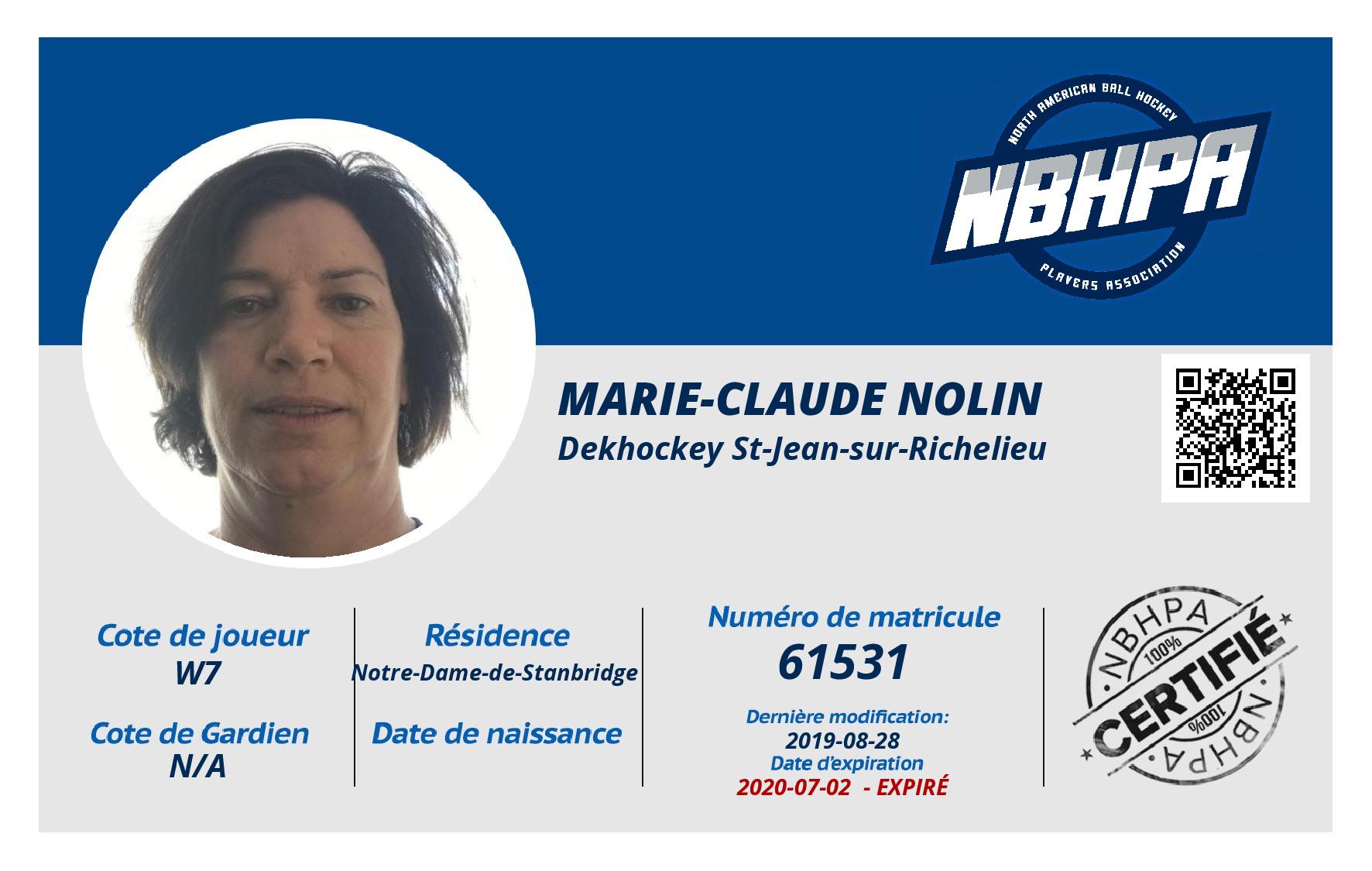 Marie-Claude Nolin