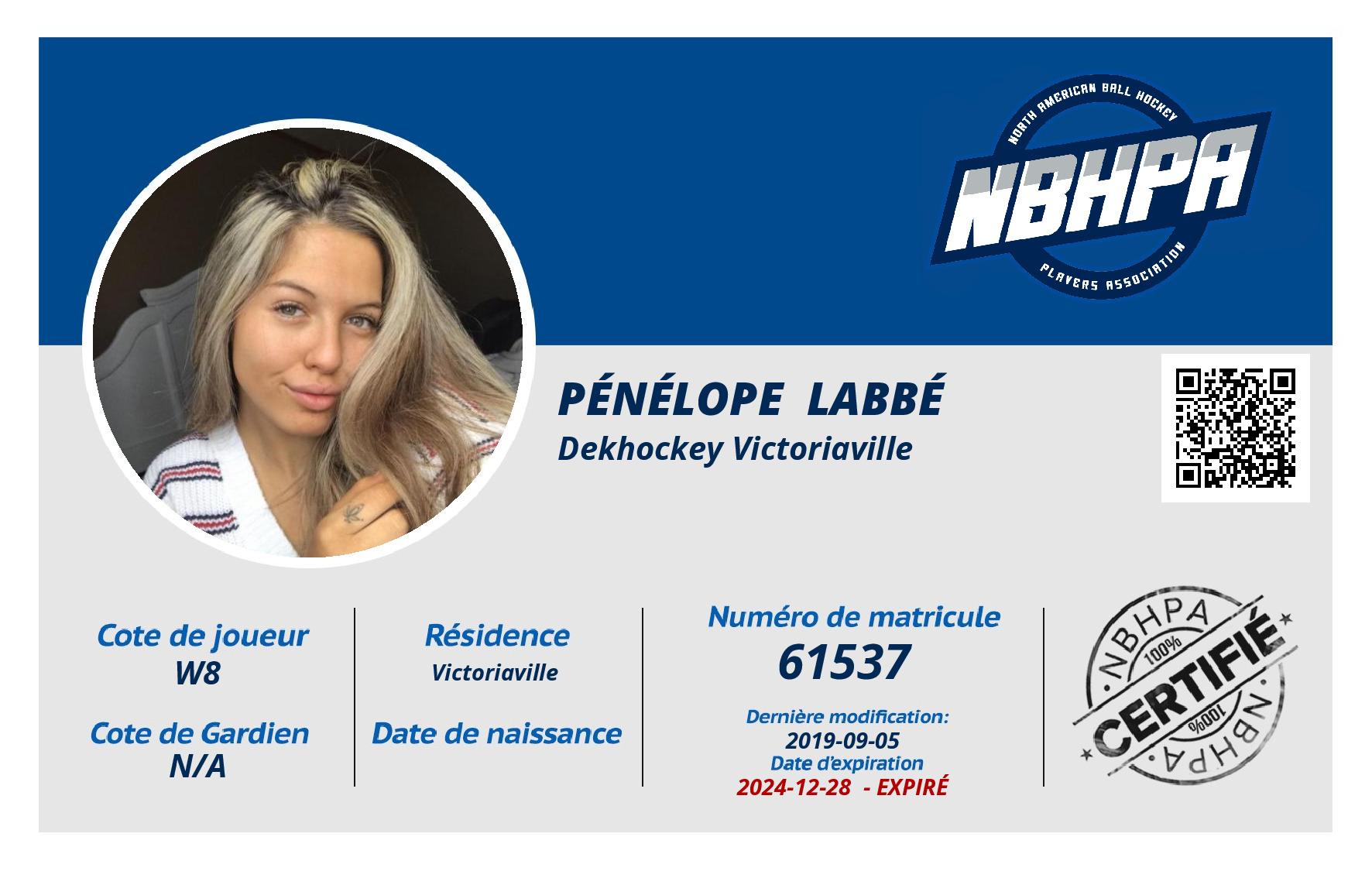 Pénélope  Labbé 