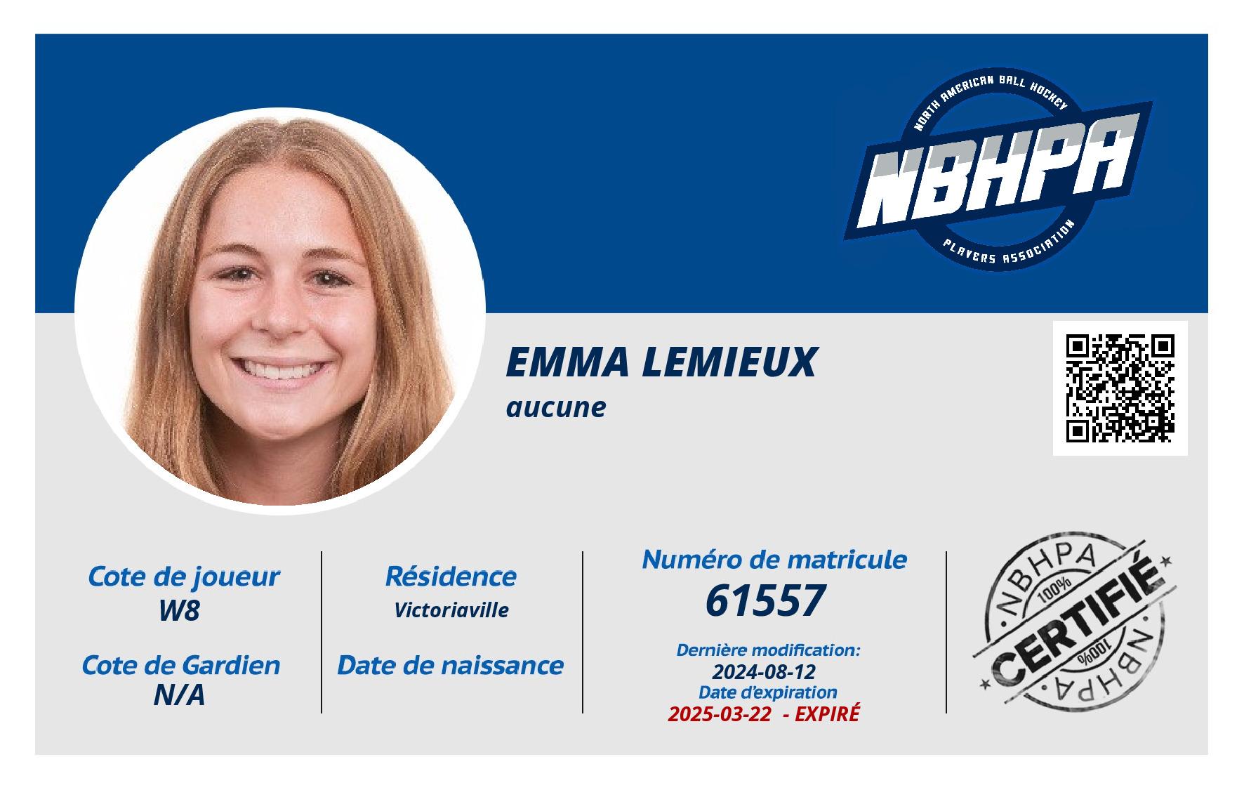 Emma Lemieux