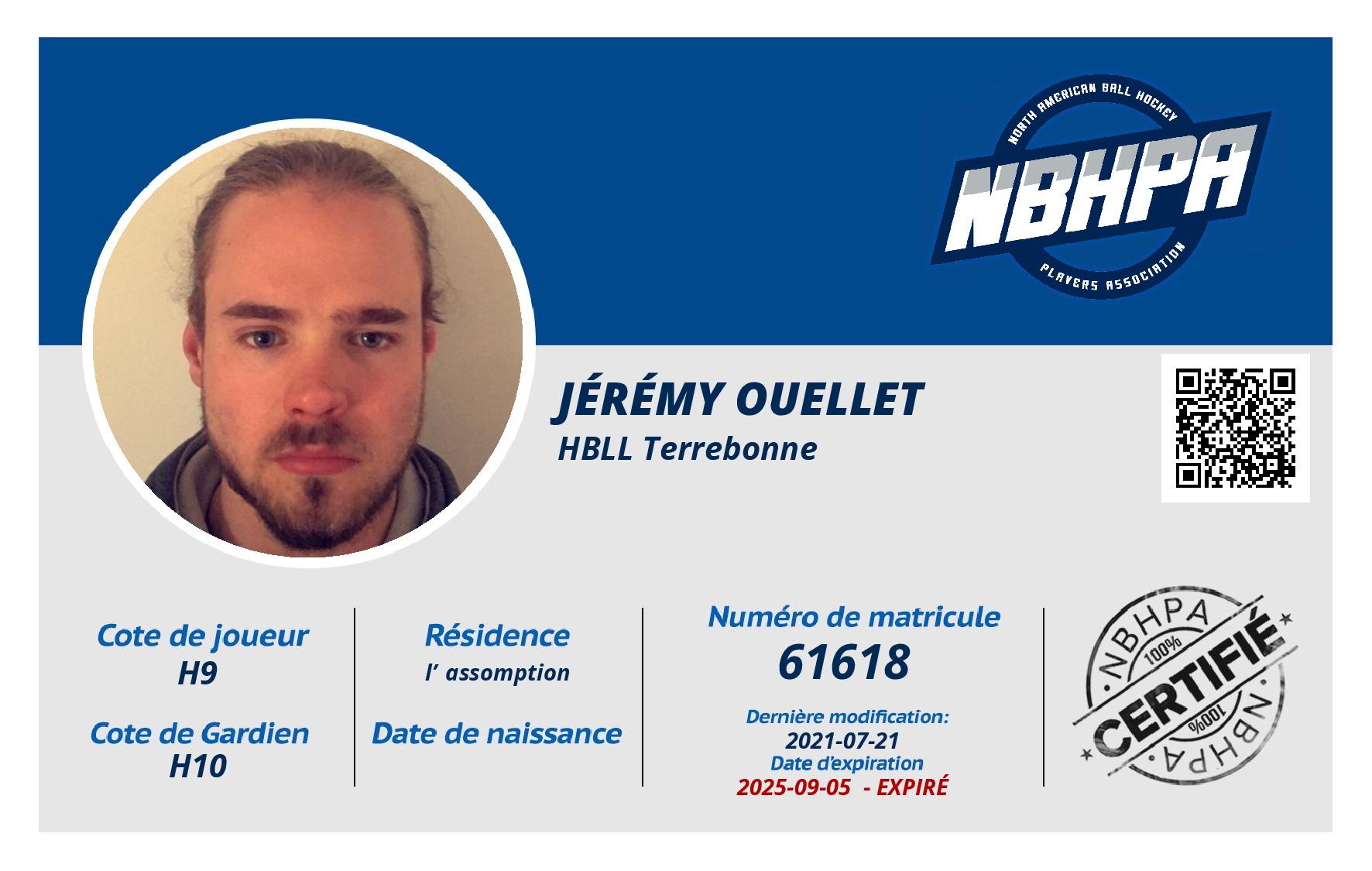 Jérémy Ouellet