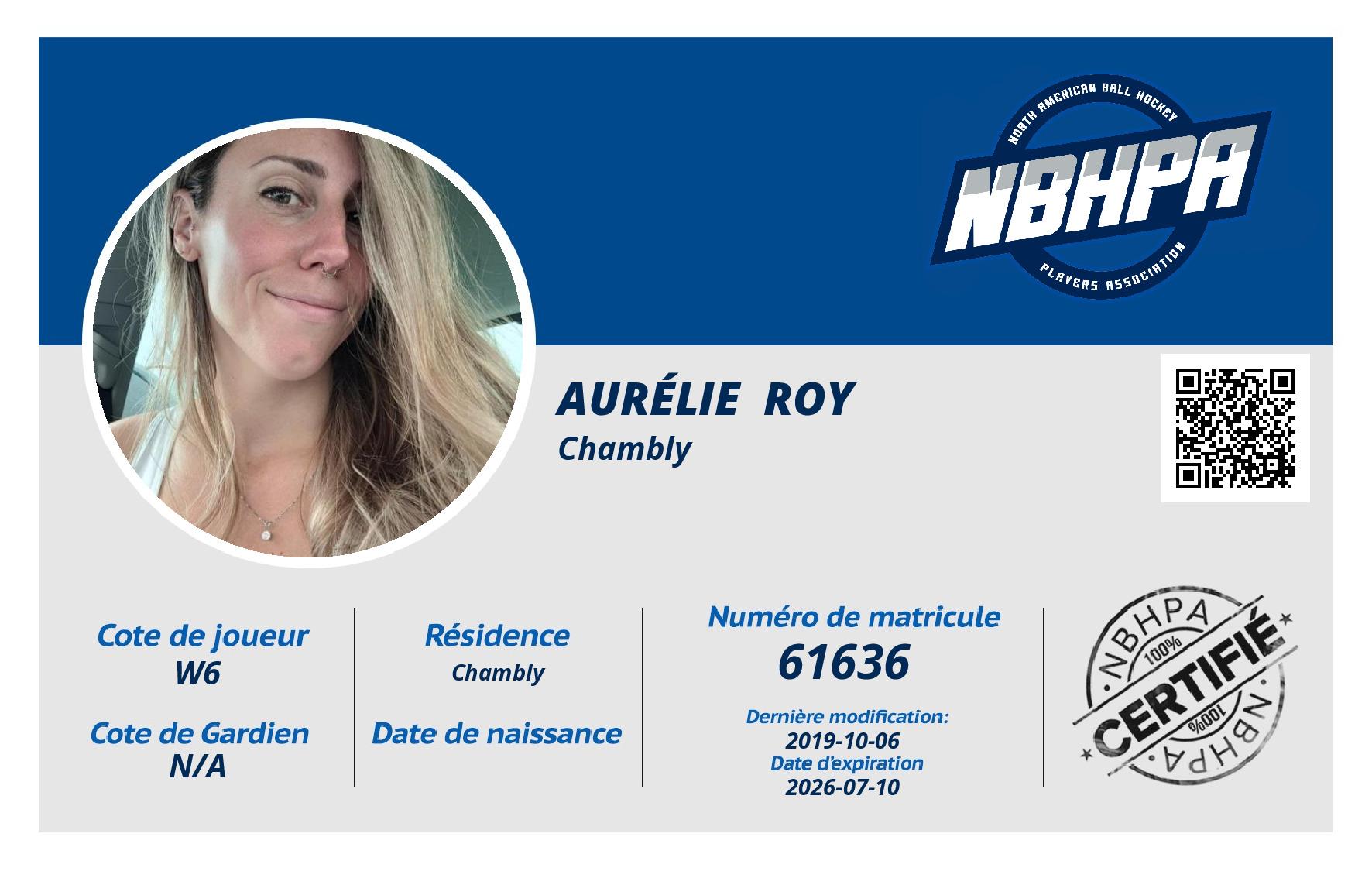 Aurélie  Roy