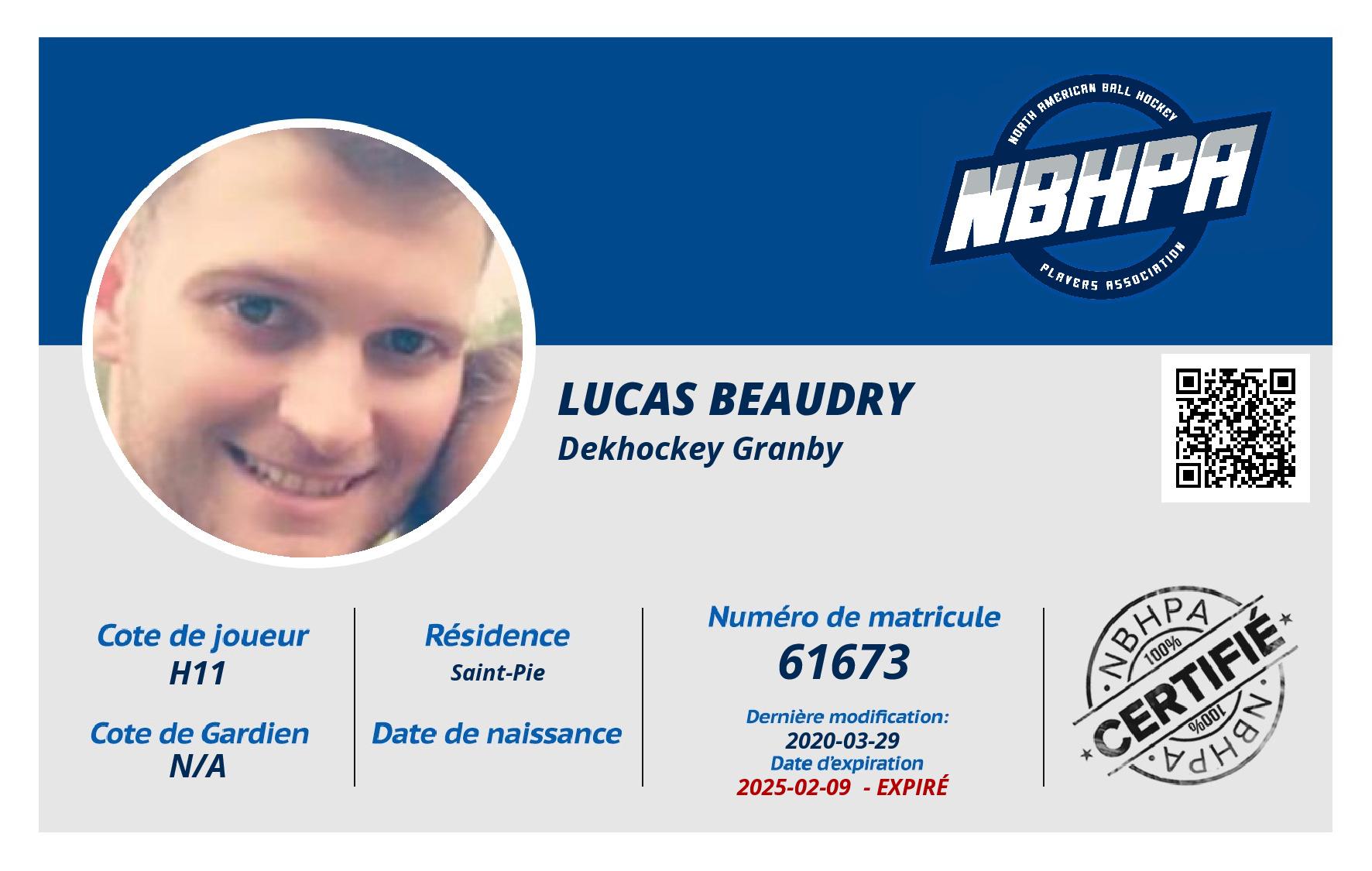 Lucas Beaudry
