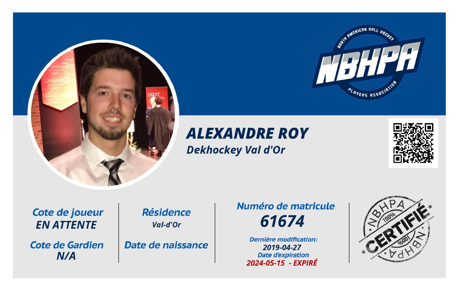 Alexandre Roy