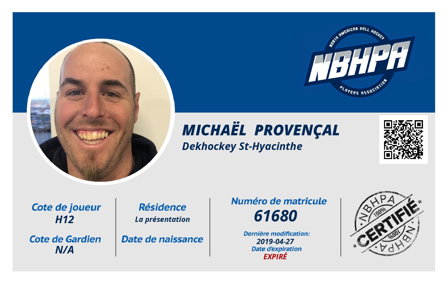 Michaël  Provençal