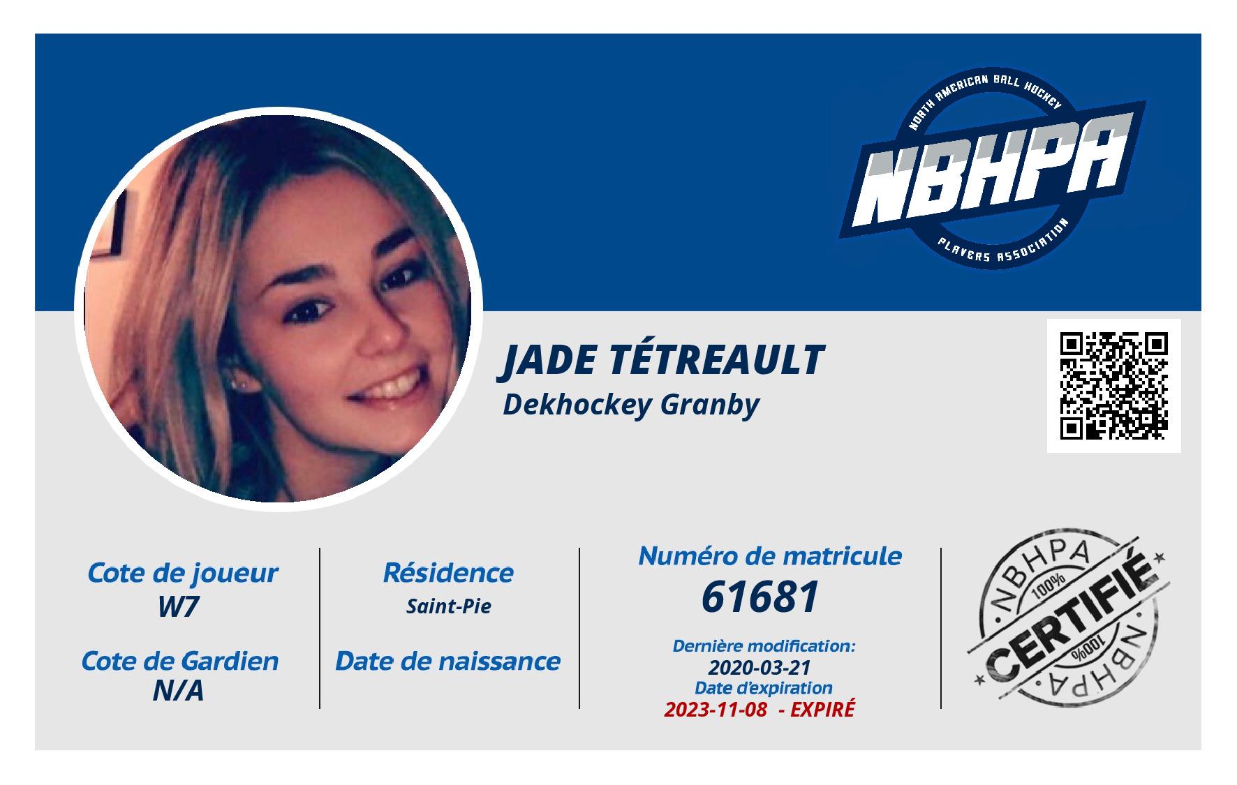Jade Tétreault