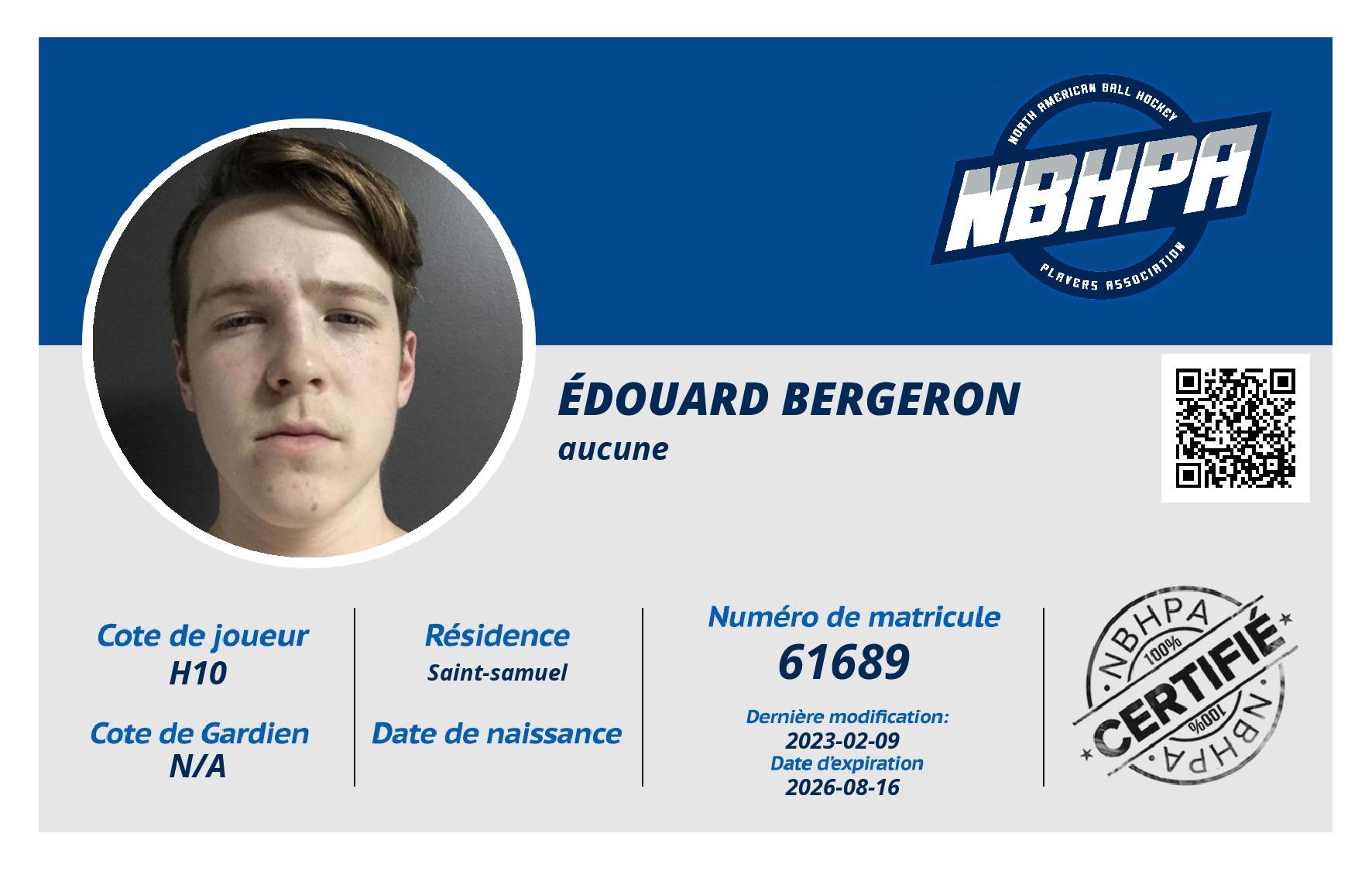 Édouard Bergeron