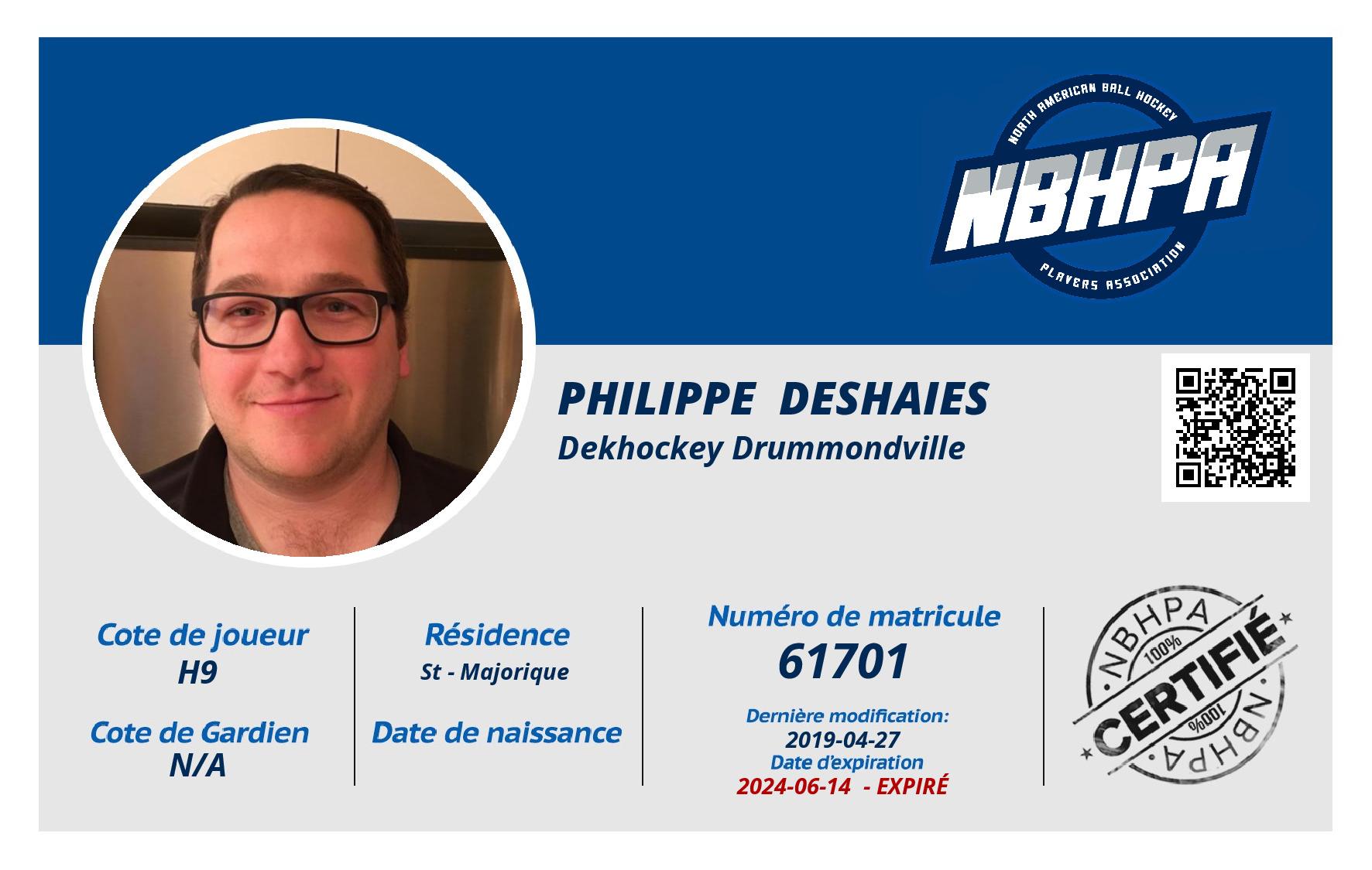 Philippe  Deshaies 