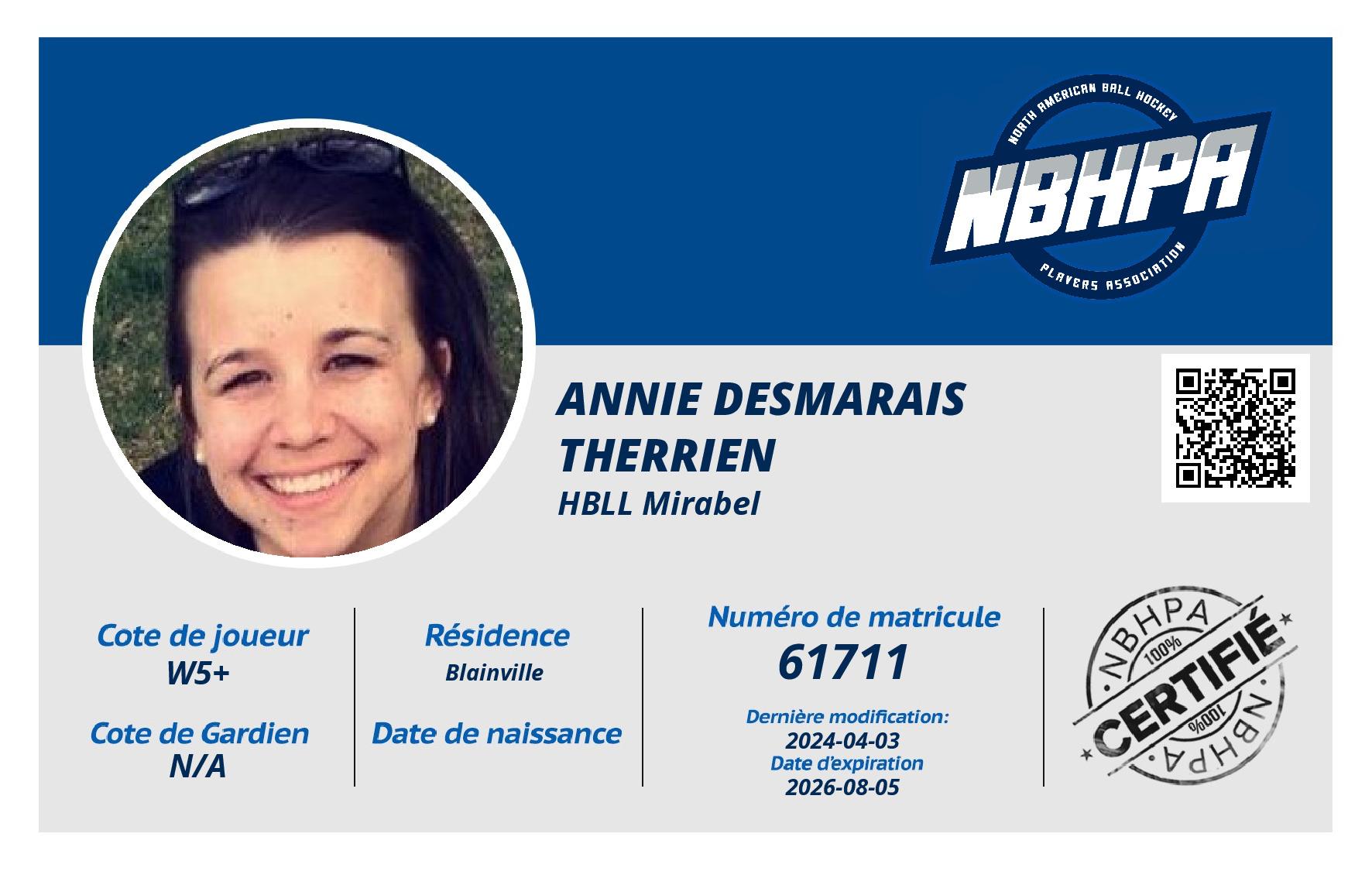 Annie Desmarais Therrien
