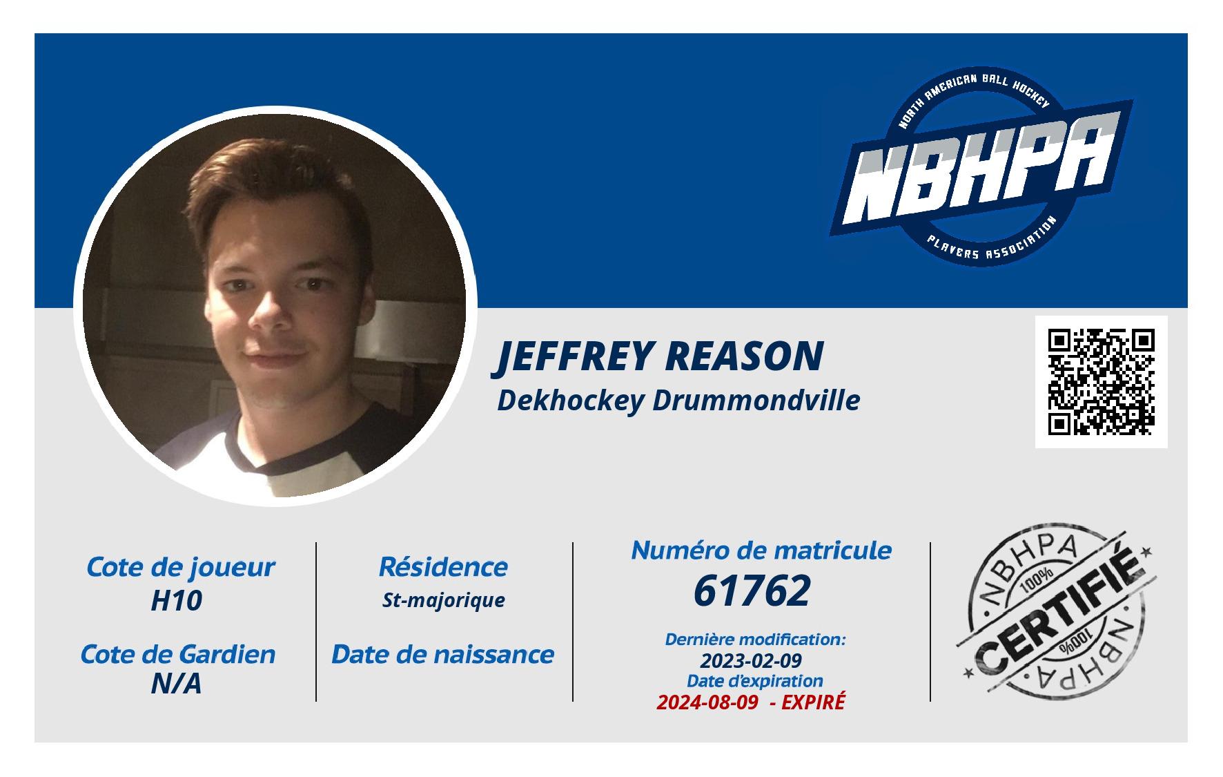 Jeffrey Reason