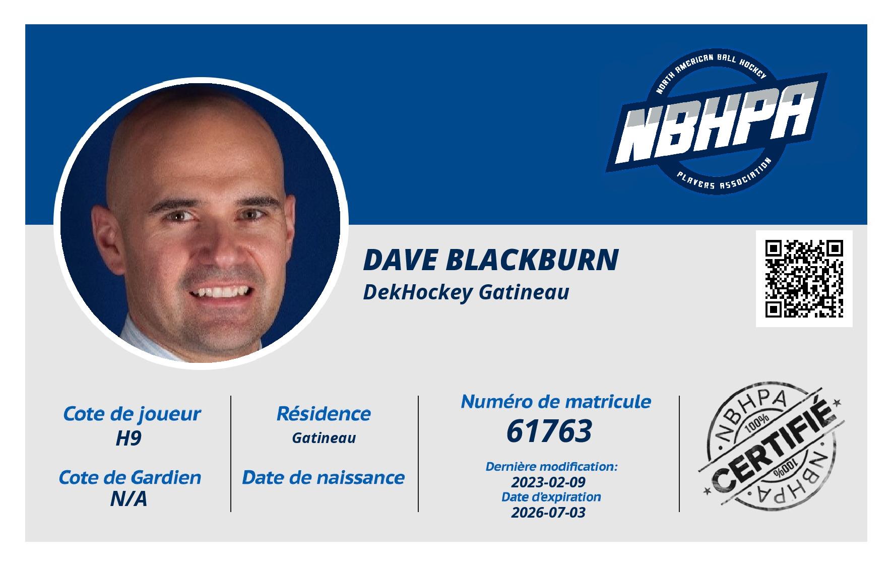 Dave Blackburn