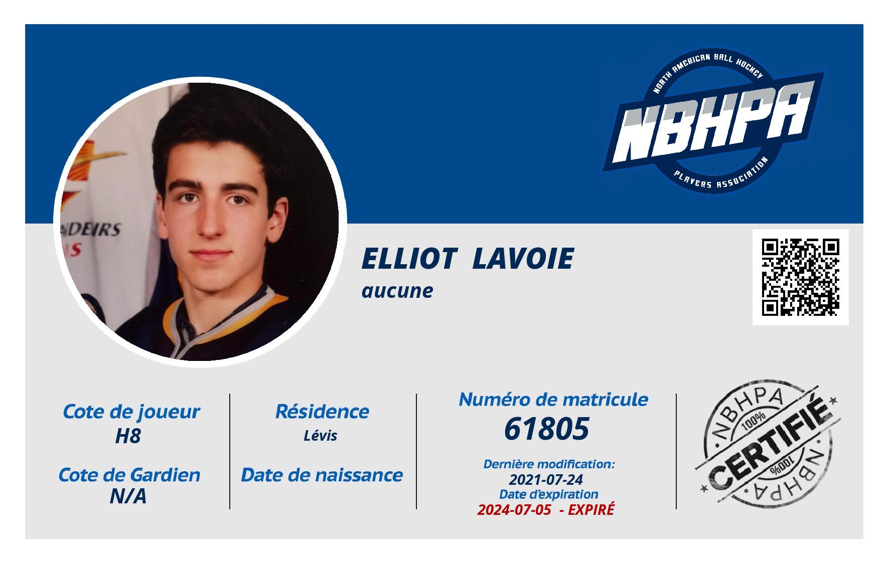 Elliot  Lavoie 