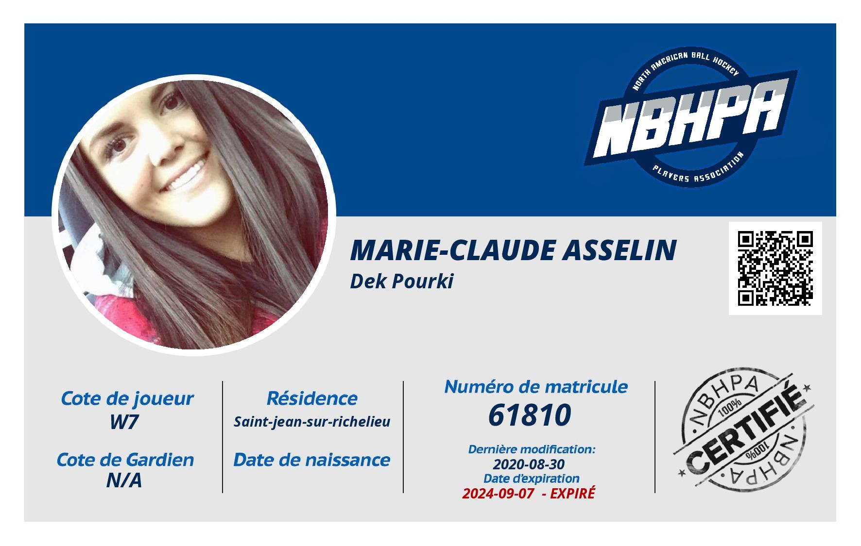 Marie-Claude Asselin