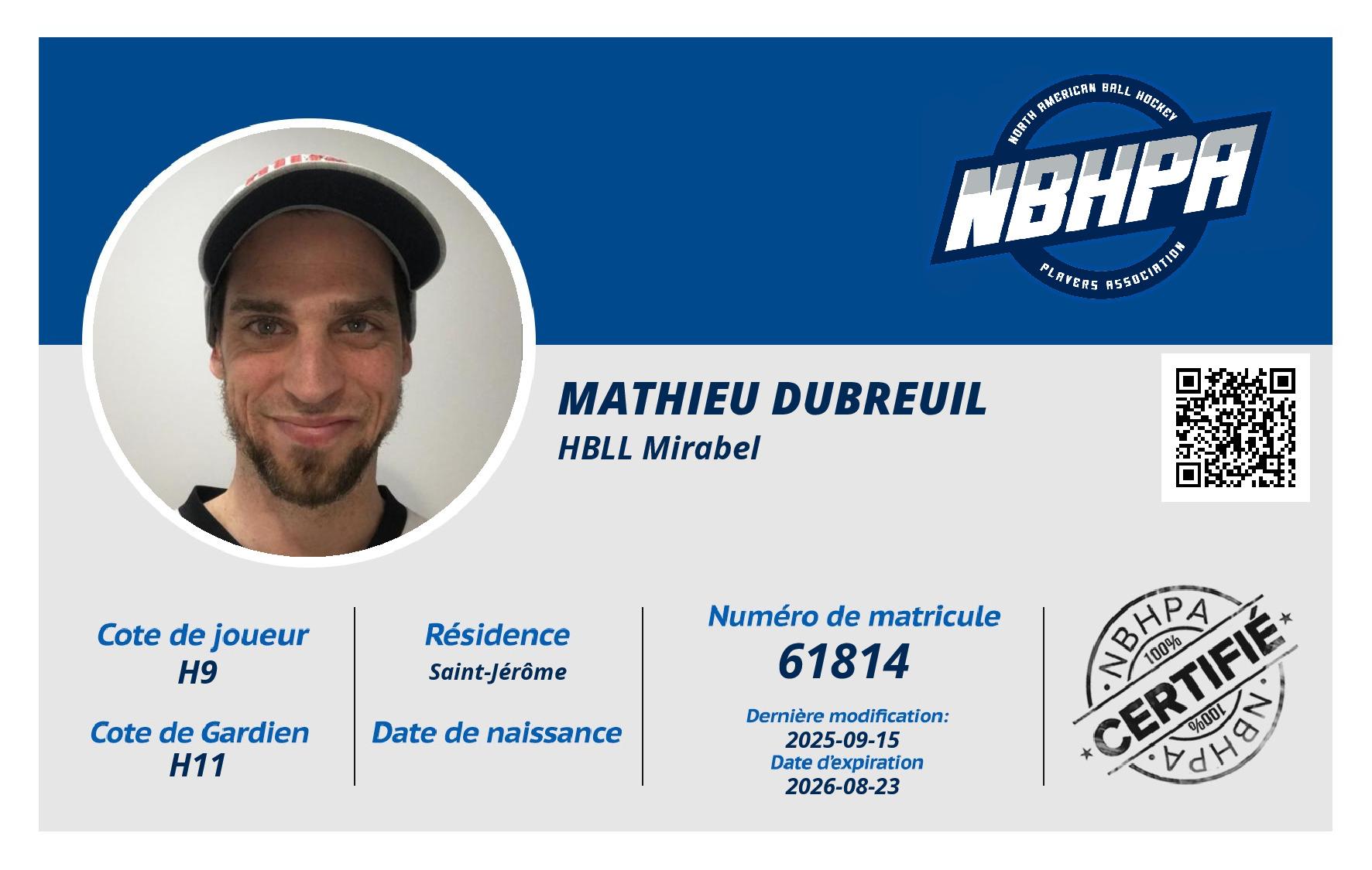 Mathieu Dubreuil 