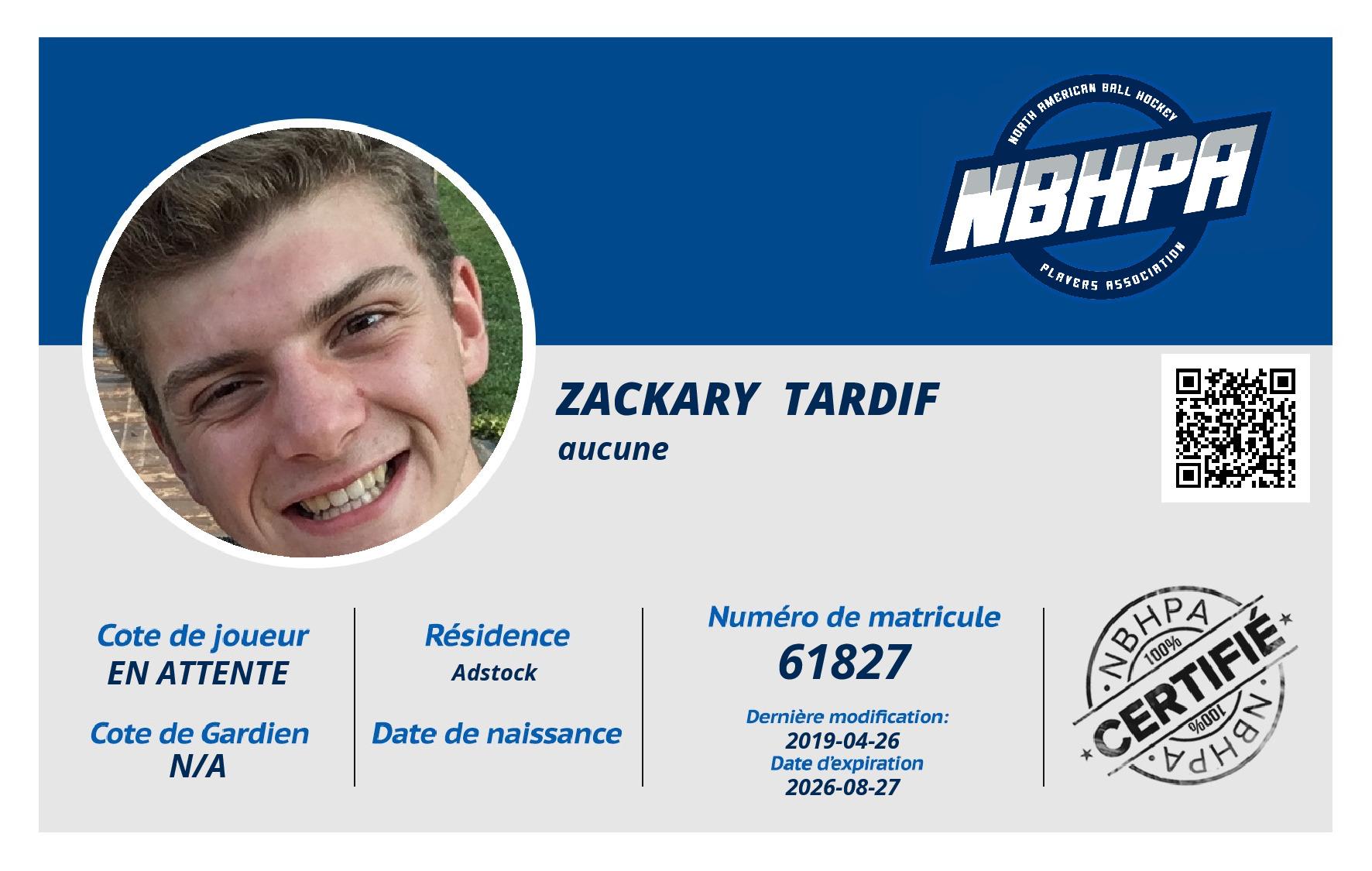 Zackary  Tardif