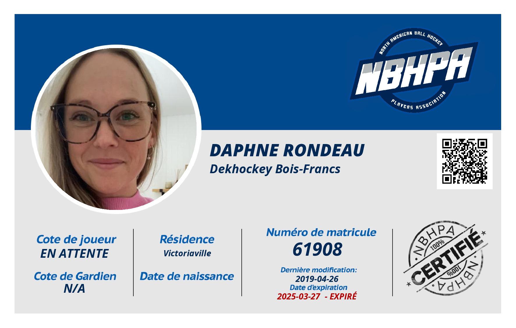 Daphne Rondeau