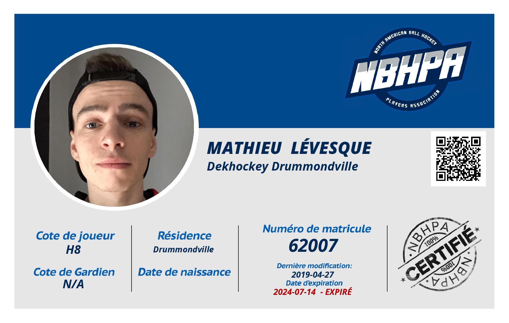 Mathieu  Lévesque 