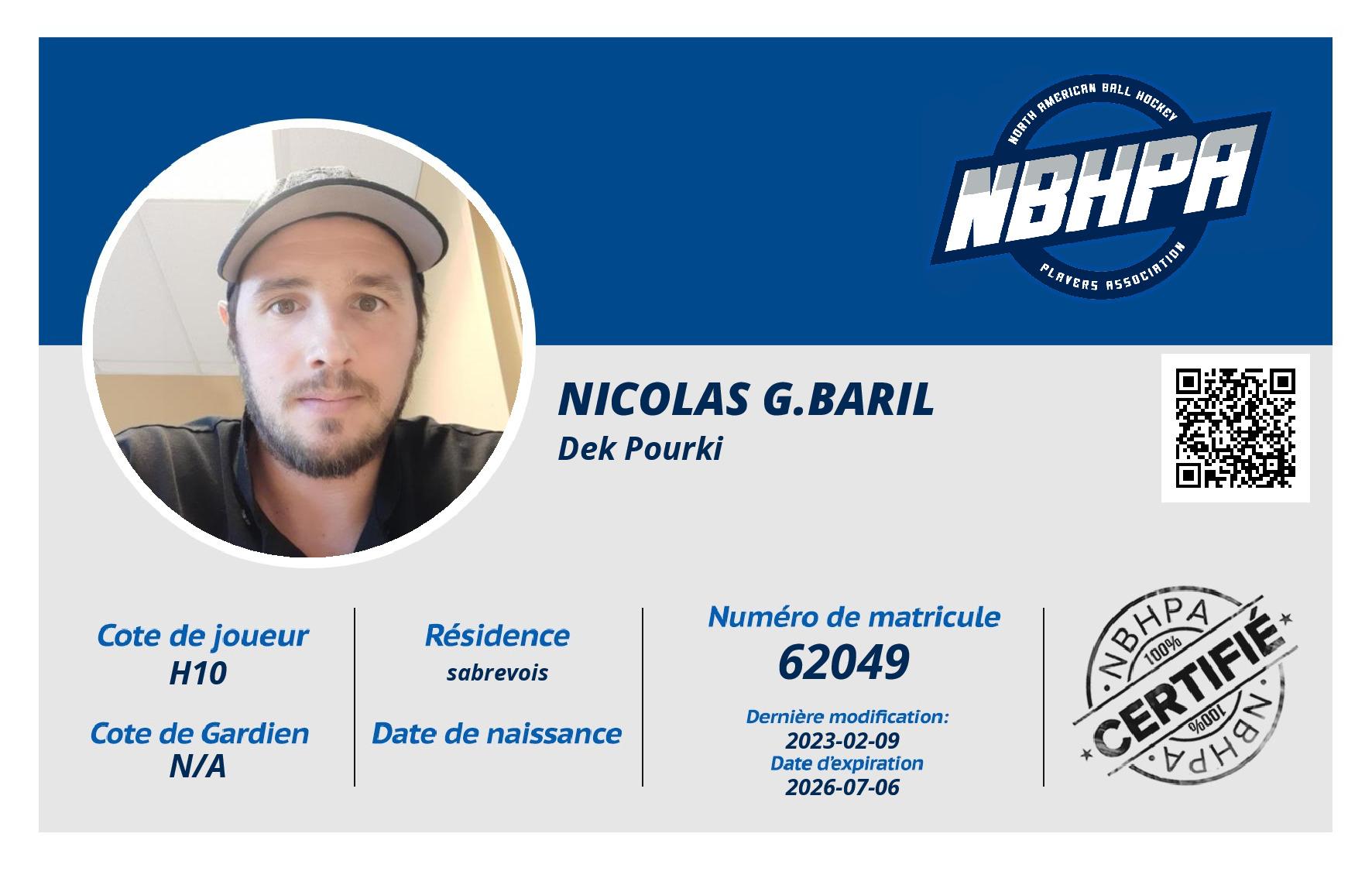 Nicolas G.Baril
