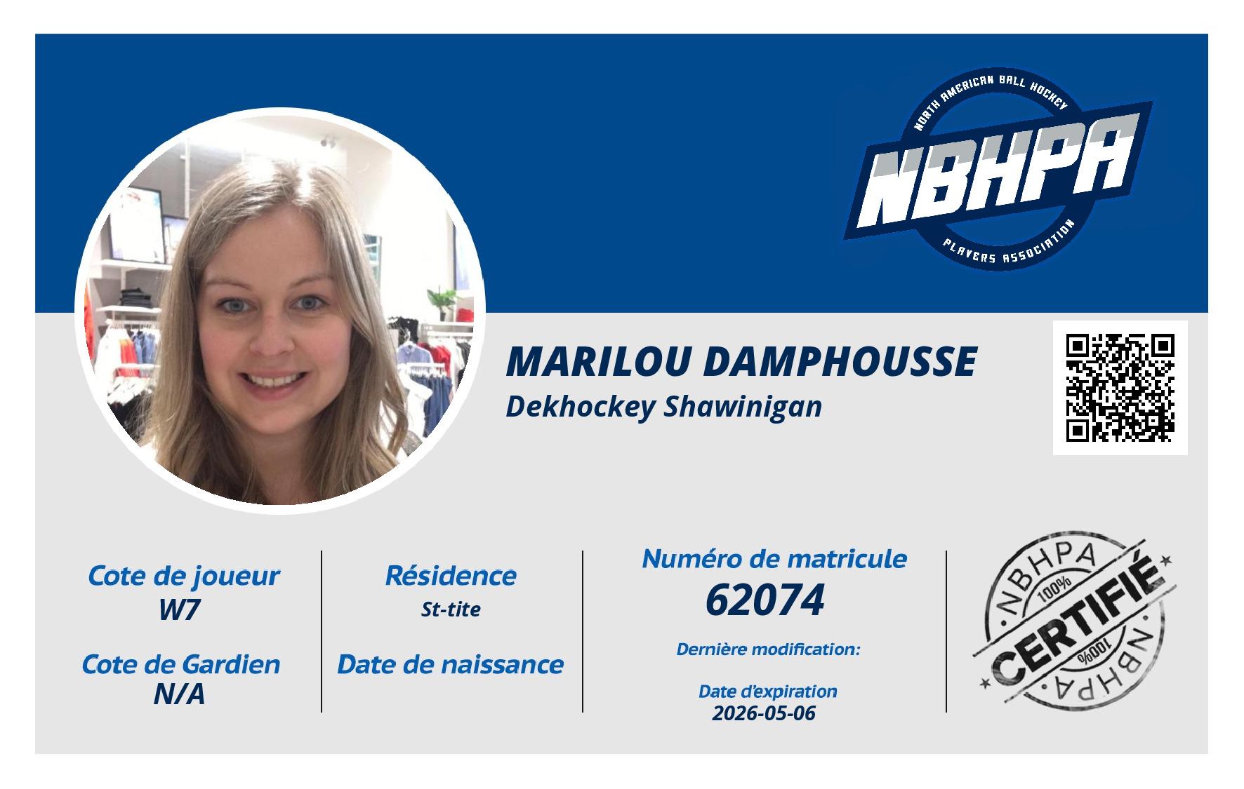 Marilou Damphousse