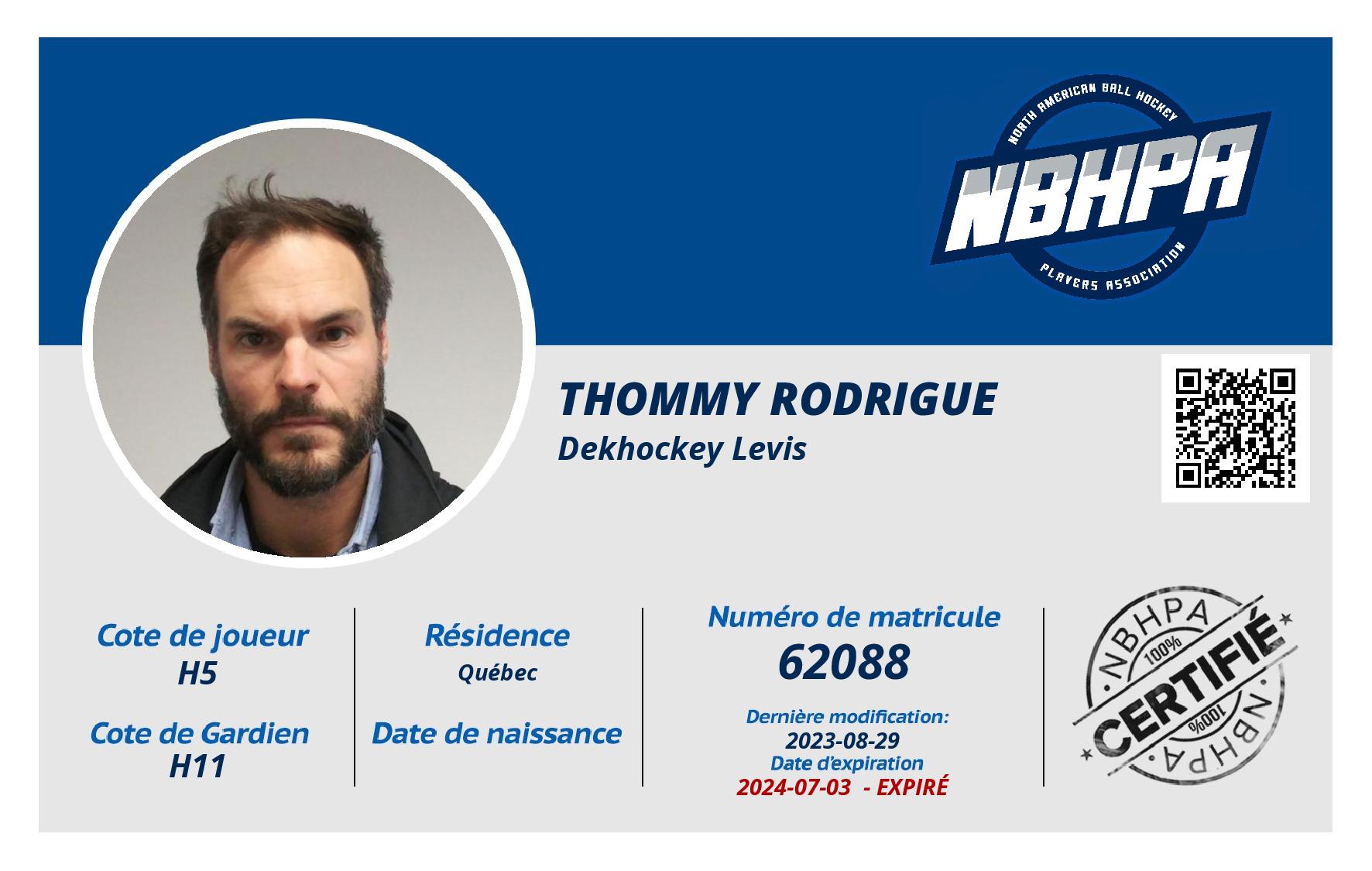 Thommy Rodrigue