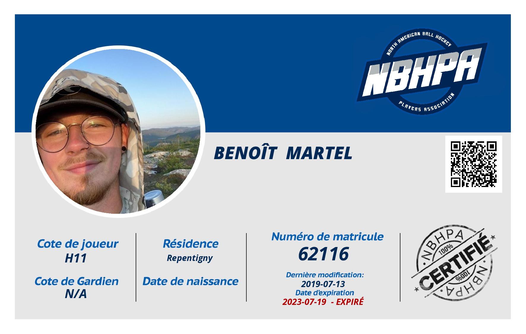 Benoît  Martel 