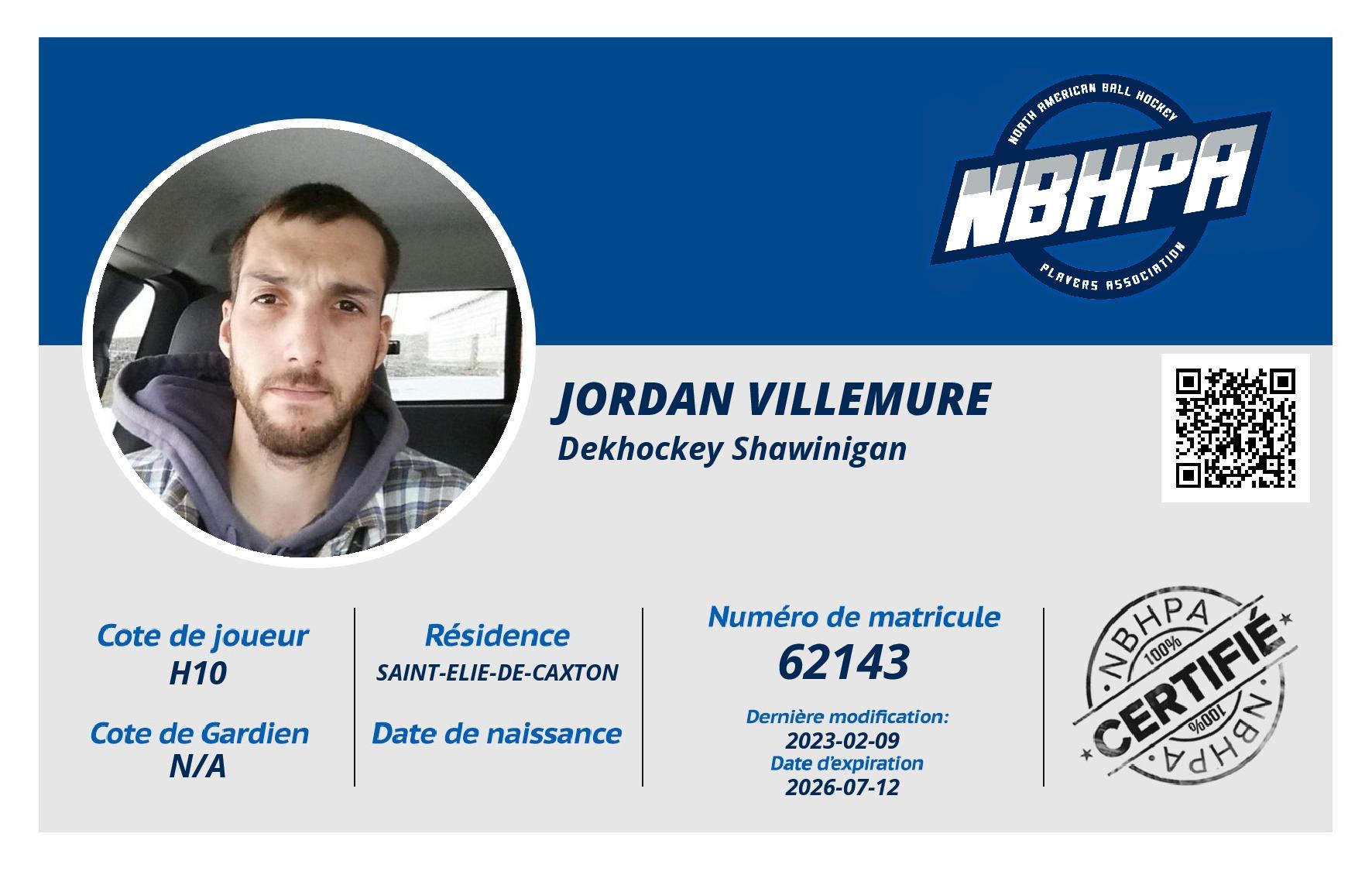 Jordan Villemure