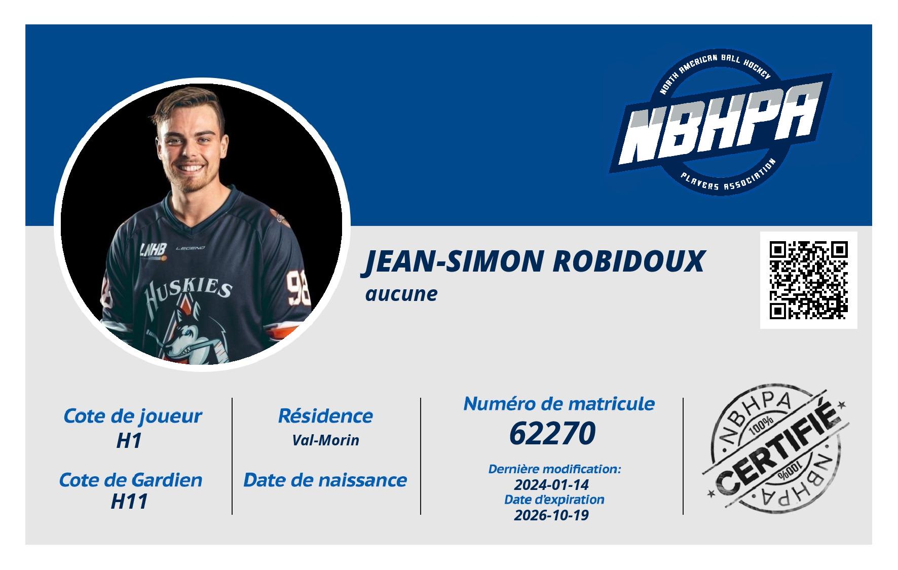 Jean-Simon Robidoux
