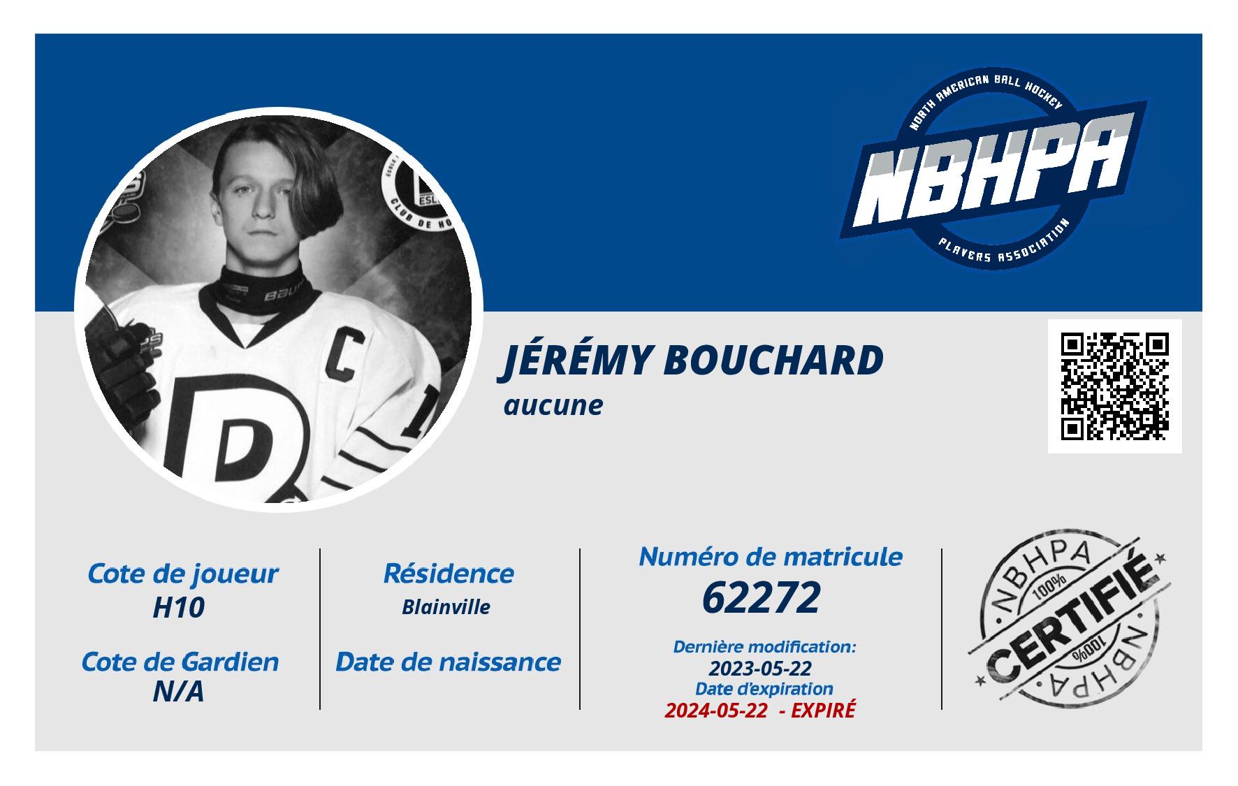 Jérémy Bouchard 