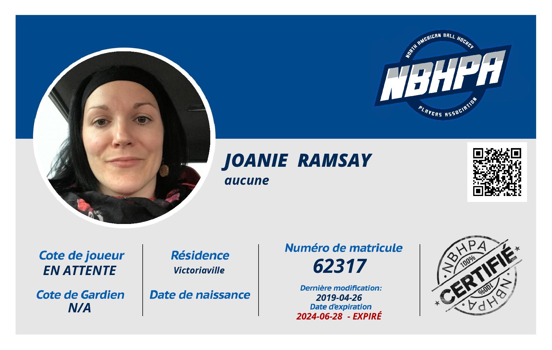 Joanie  Ramsay