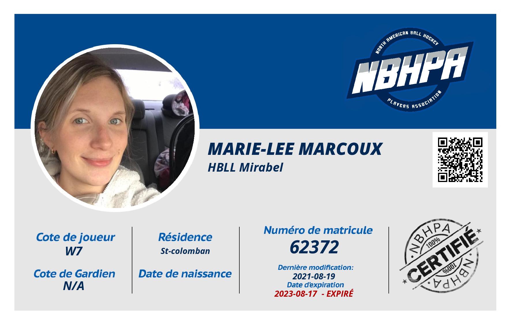 Marie-Lee Marcoux