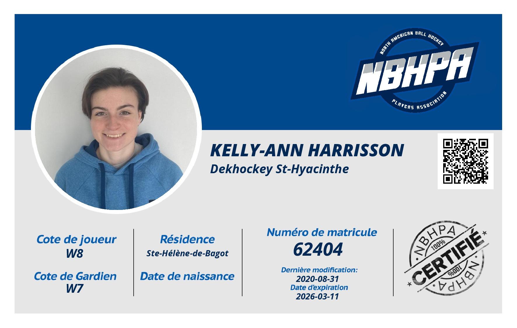 Kelly-Ann Harrisson