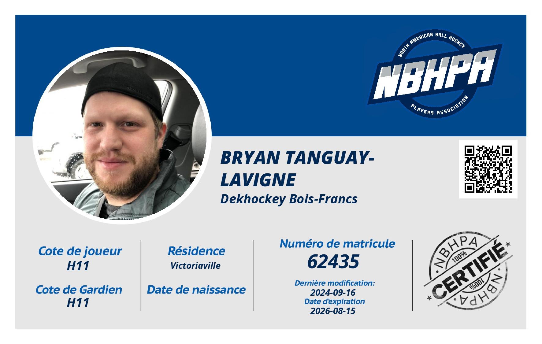 Bryan Tanguay-Lavigne 