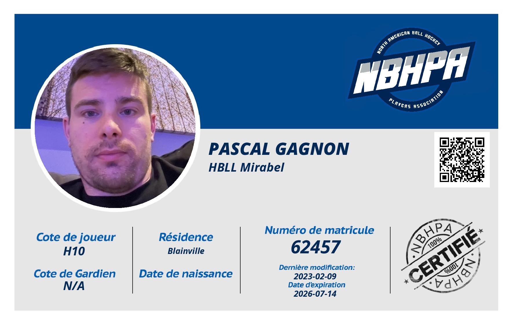 Pascal Gagnon