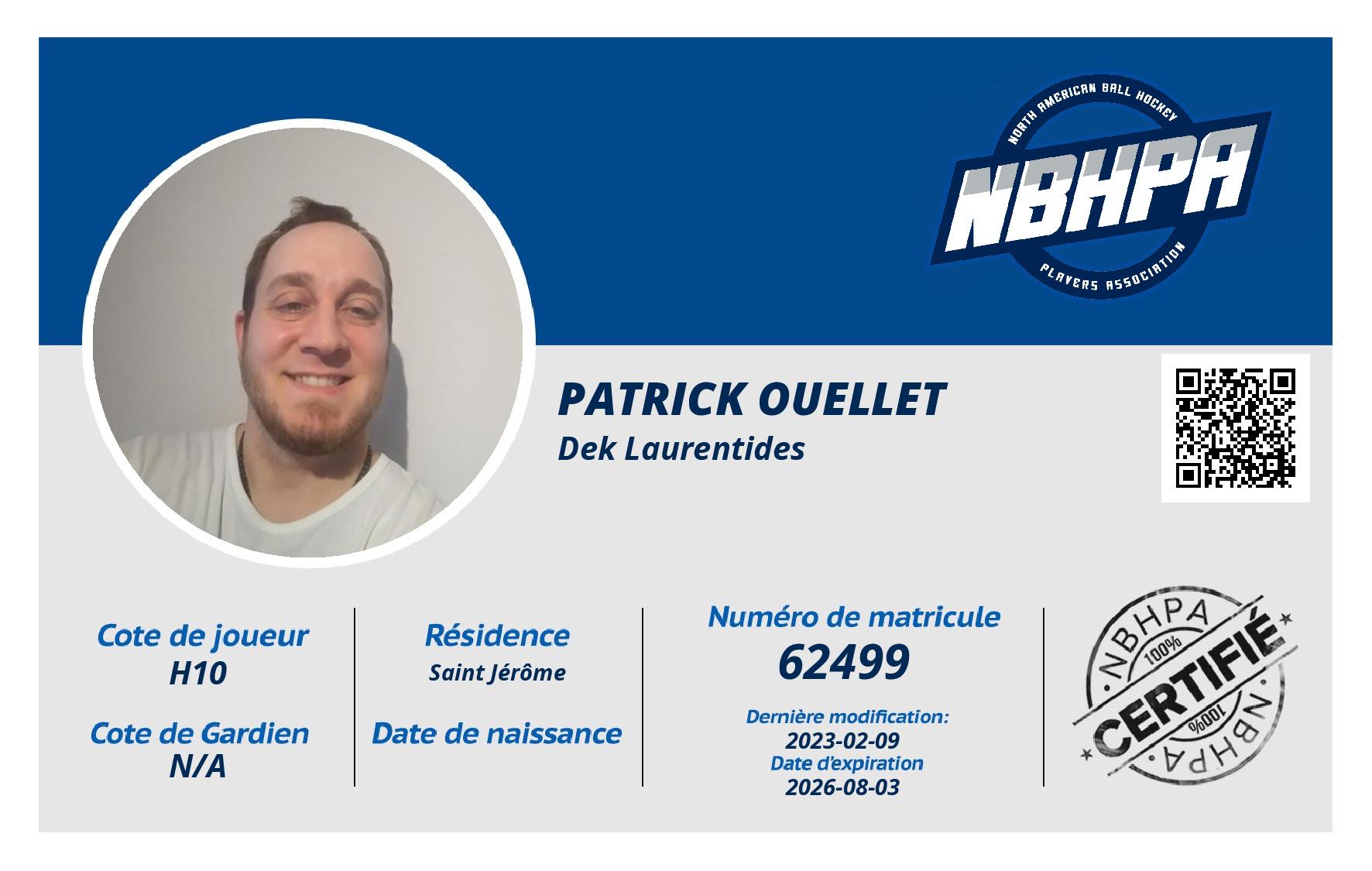 Patrick Ouellet