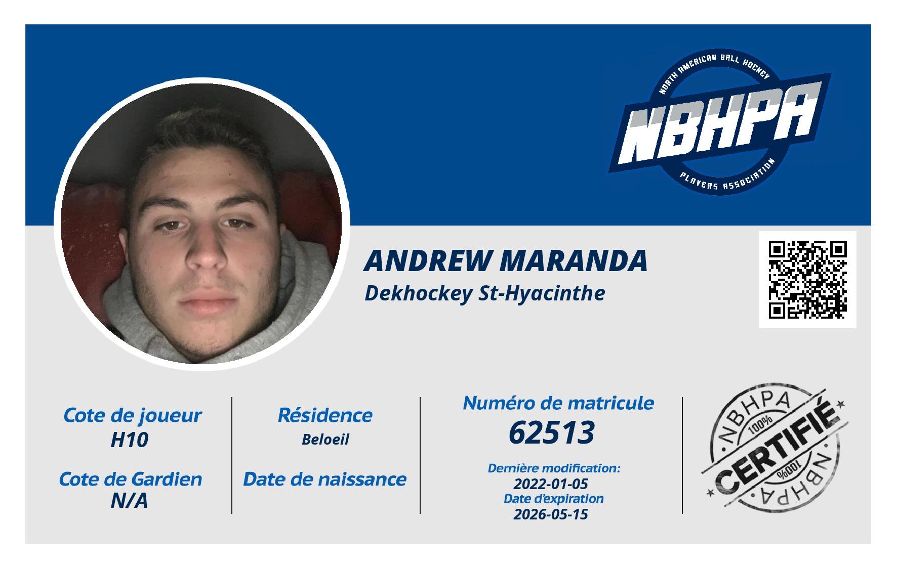 Andrew Maranda