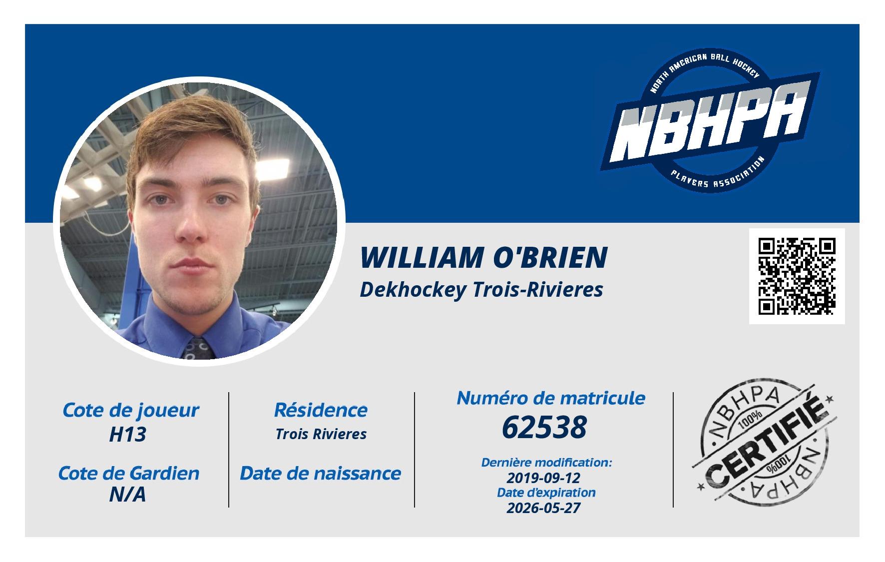 William O'Brien