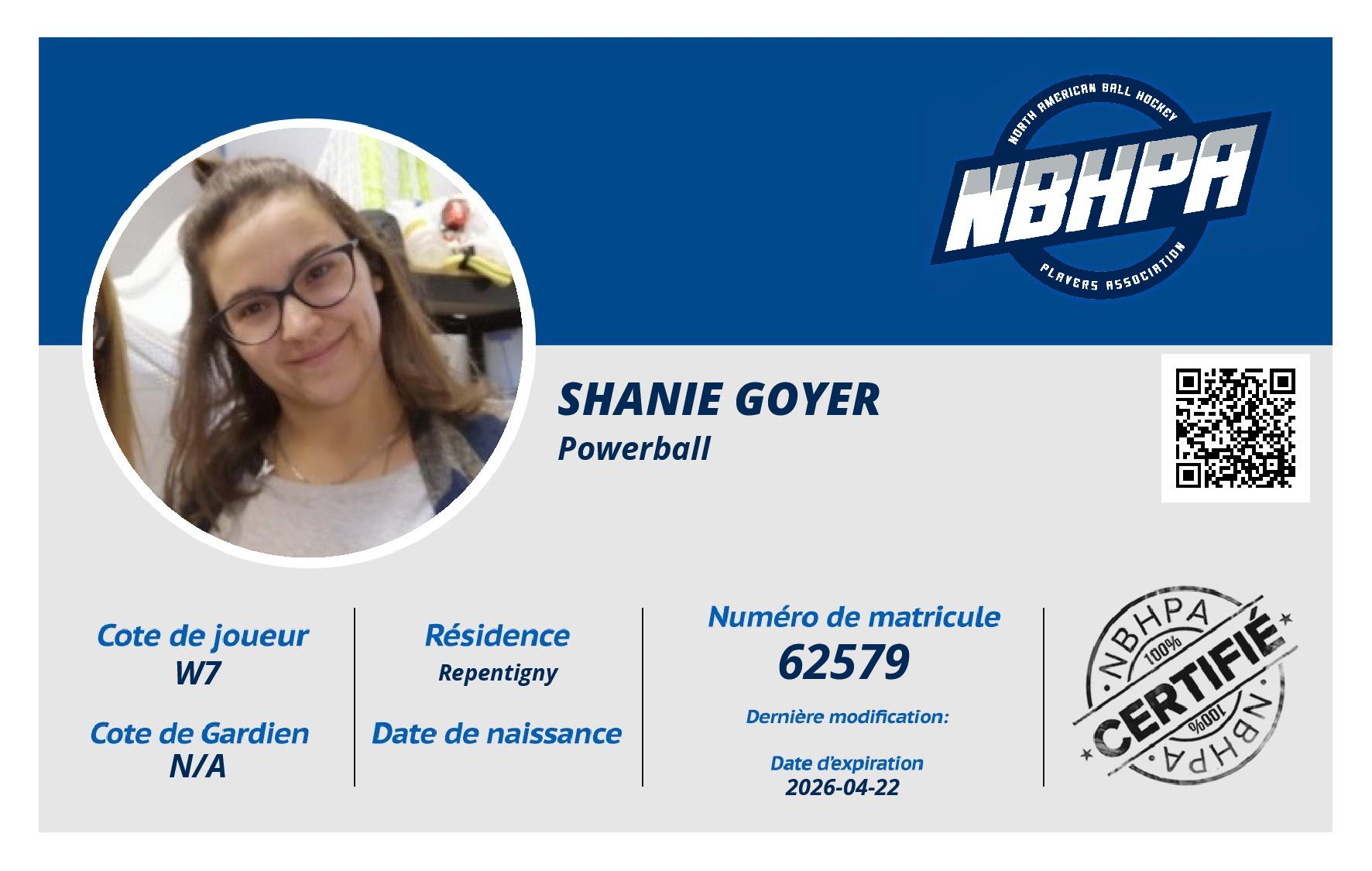 Shanie Goyer