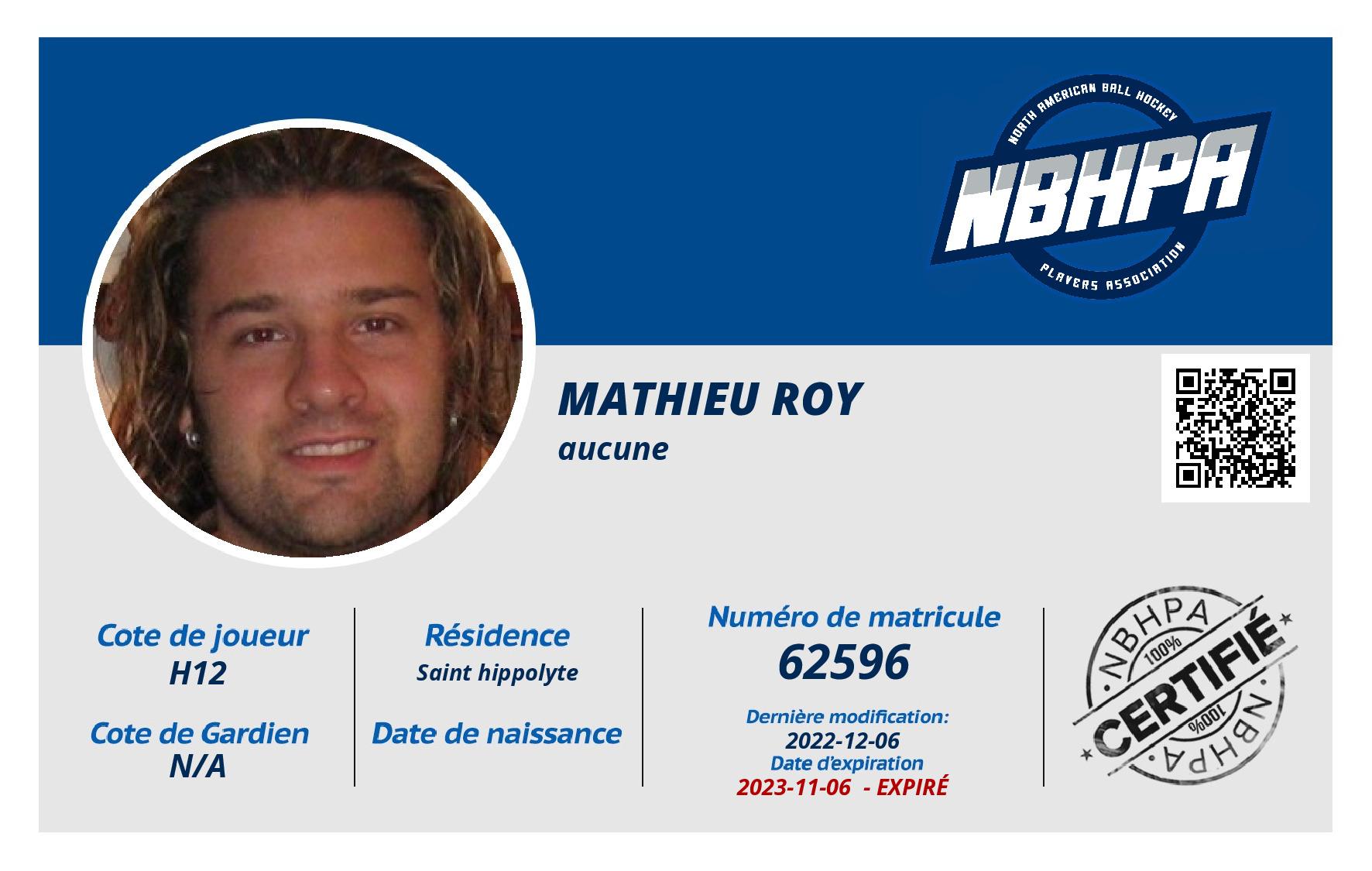 Mathieu Roy